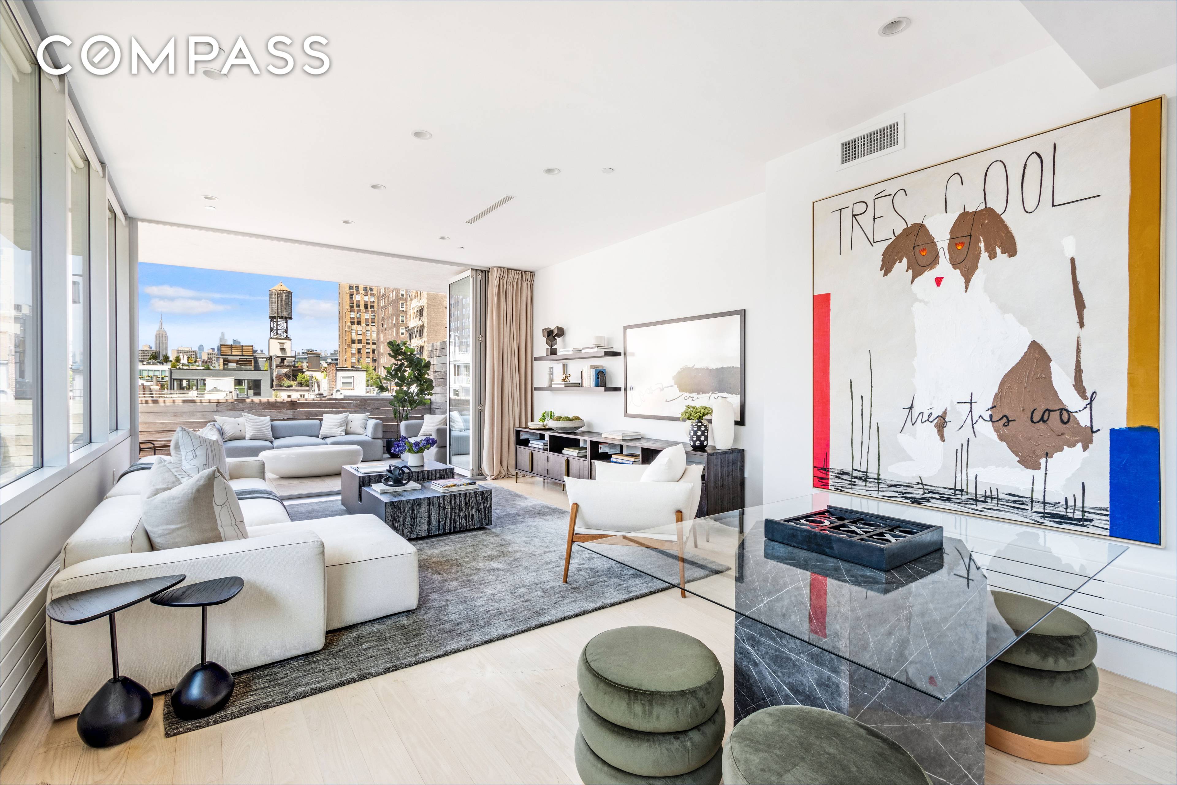 Penthouse Perfection at 85 Leonard A rare Tribeca showpiece 3, 320 SF duplex, 4 bedrooms, 3.
