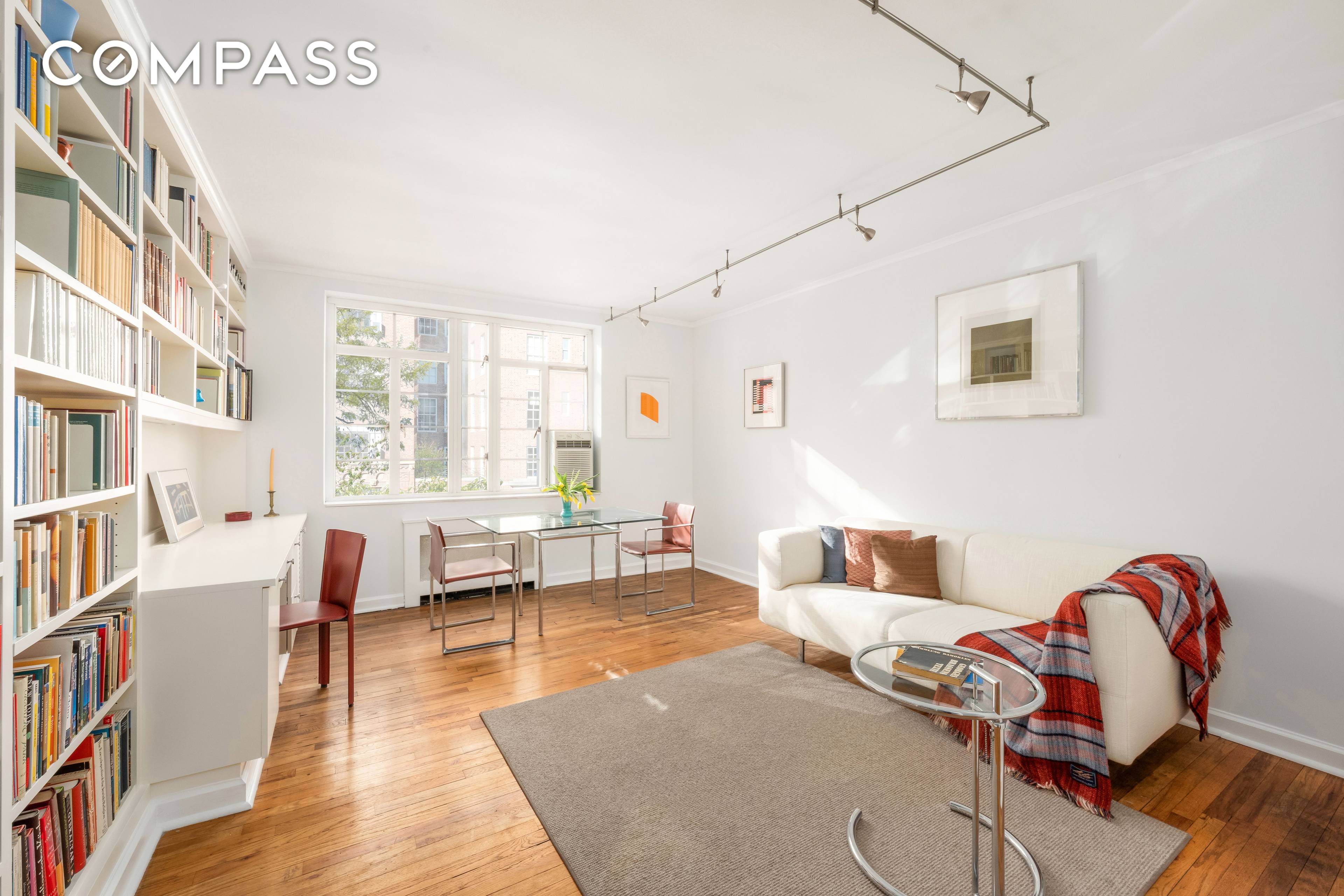 Residence 4A at 82 Irving Place, located between 19th Street and Gramercy Park South, is a classic, renovated one bedroom, one bath home in a charming redbrick cooperative.