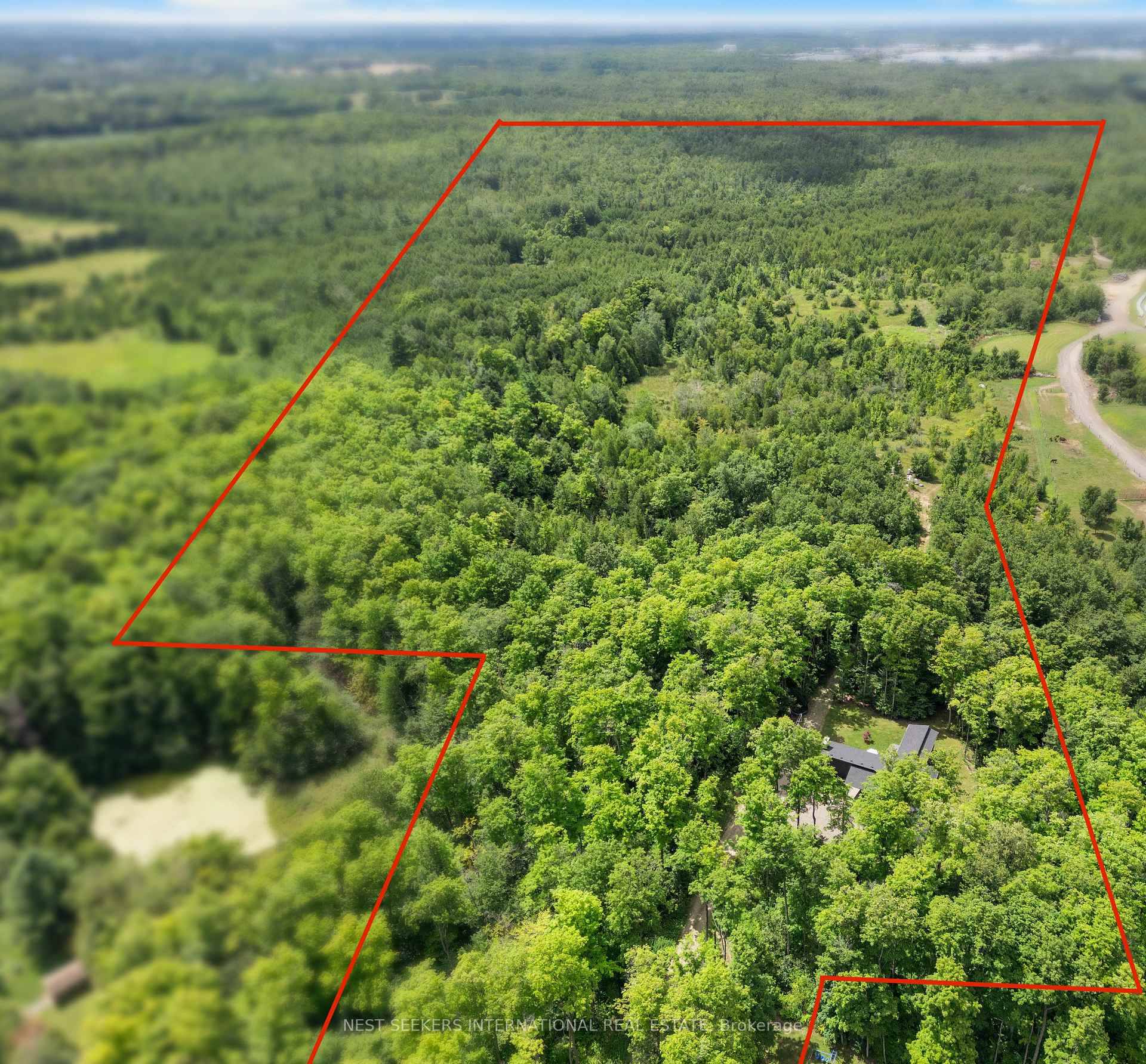45 acres. Pure privacy. Scandinavian inspired elegance.