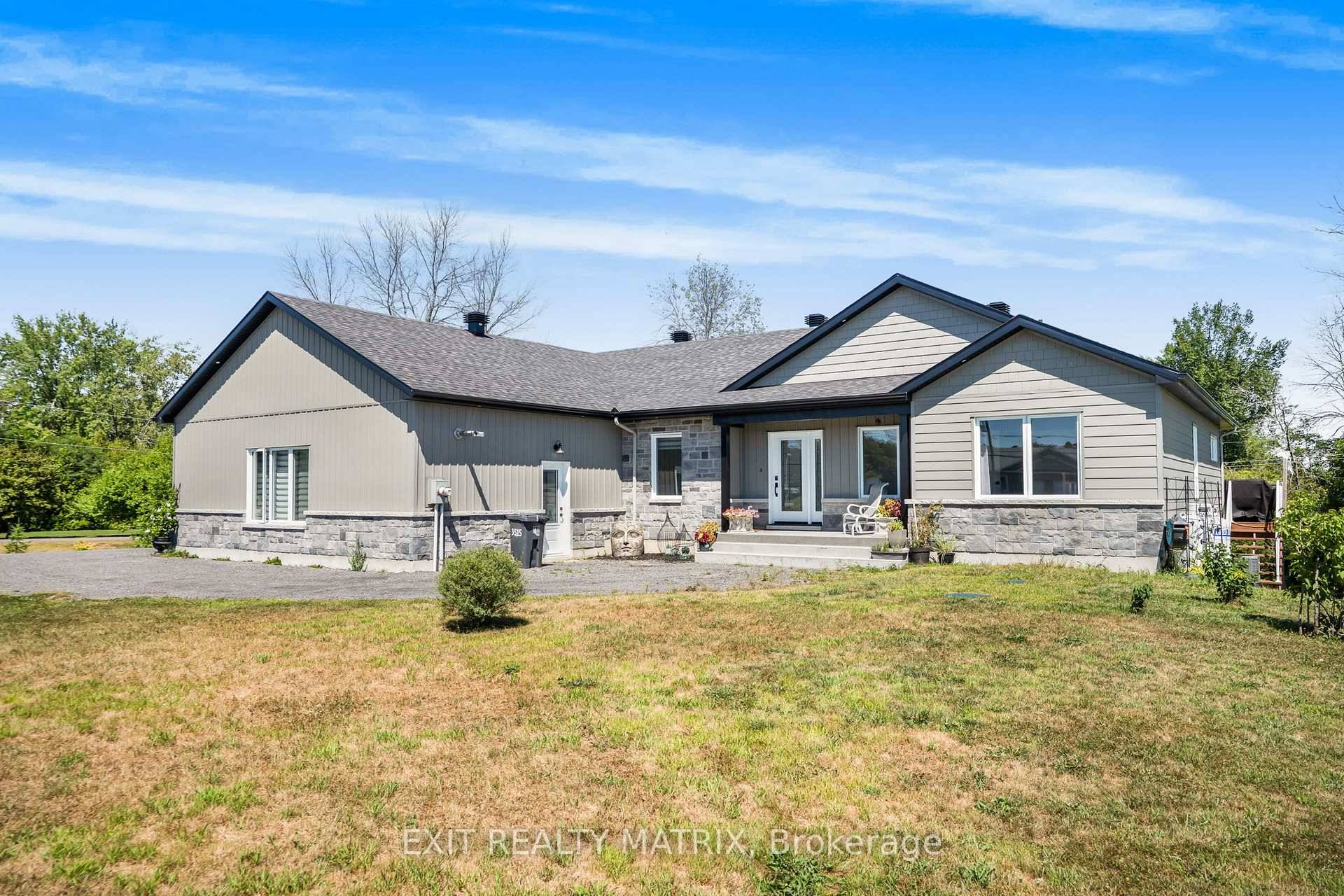 Unique 2023 Waterfront Home with Three Self Contained Units Township of East Hawkesbury.