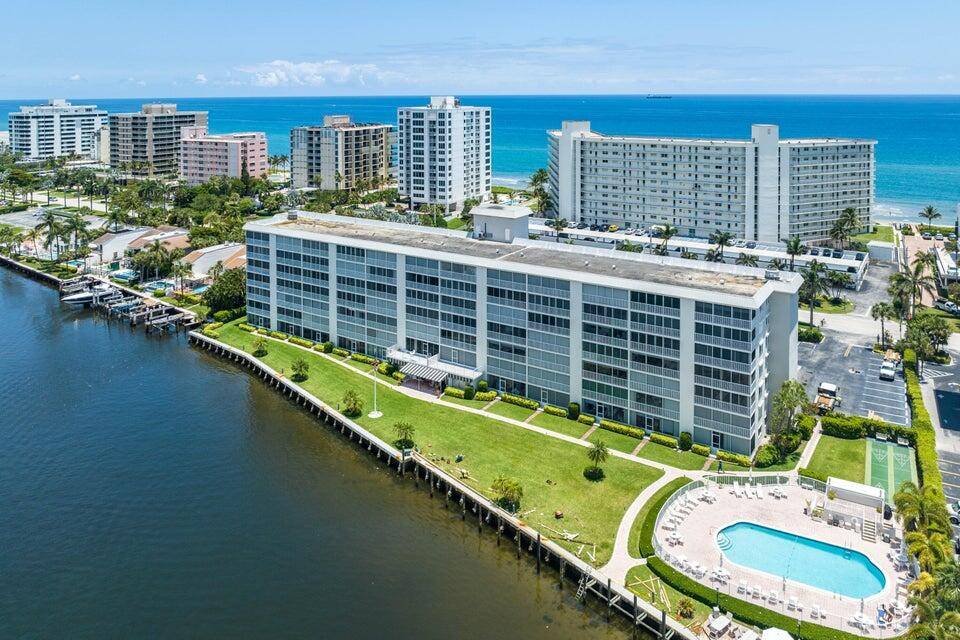 Experience coastal living in this 2 bedroom, 2 bath condominium, perfectly situated in the highly sought after Highland Beach area.