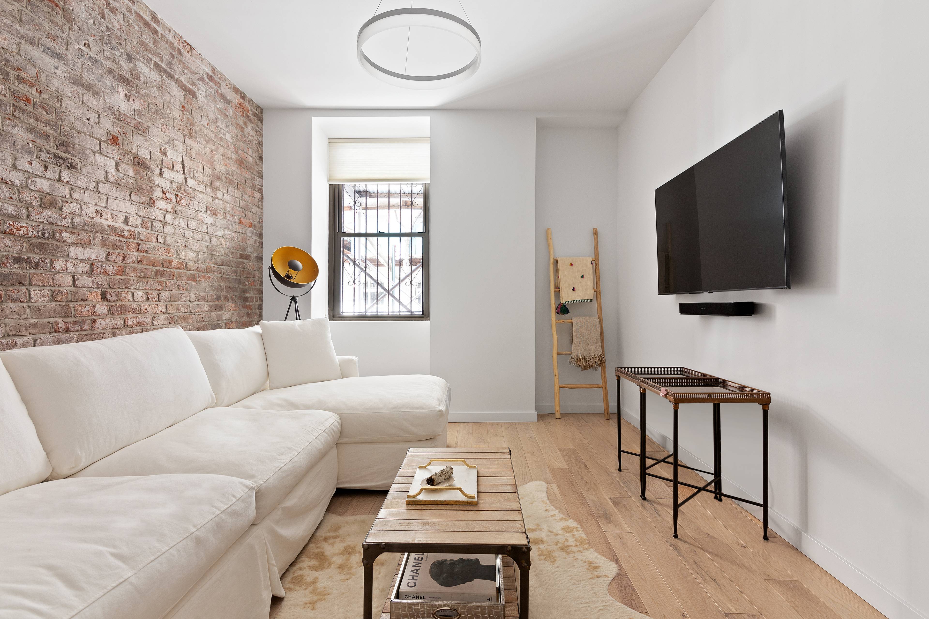 Amazing opportunity to create a brand new one bedroom home with 10 foot ceilings, exposed brick and central air heat in the West Village.