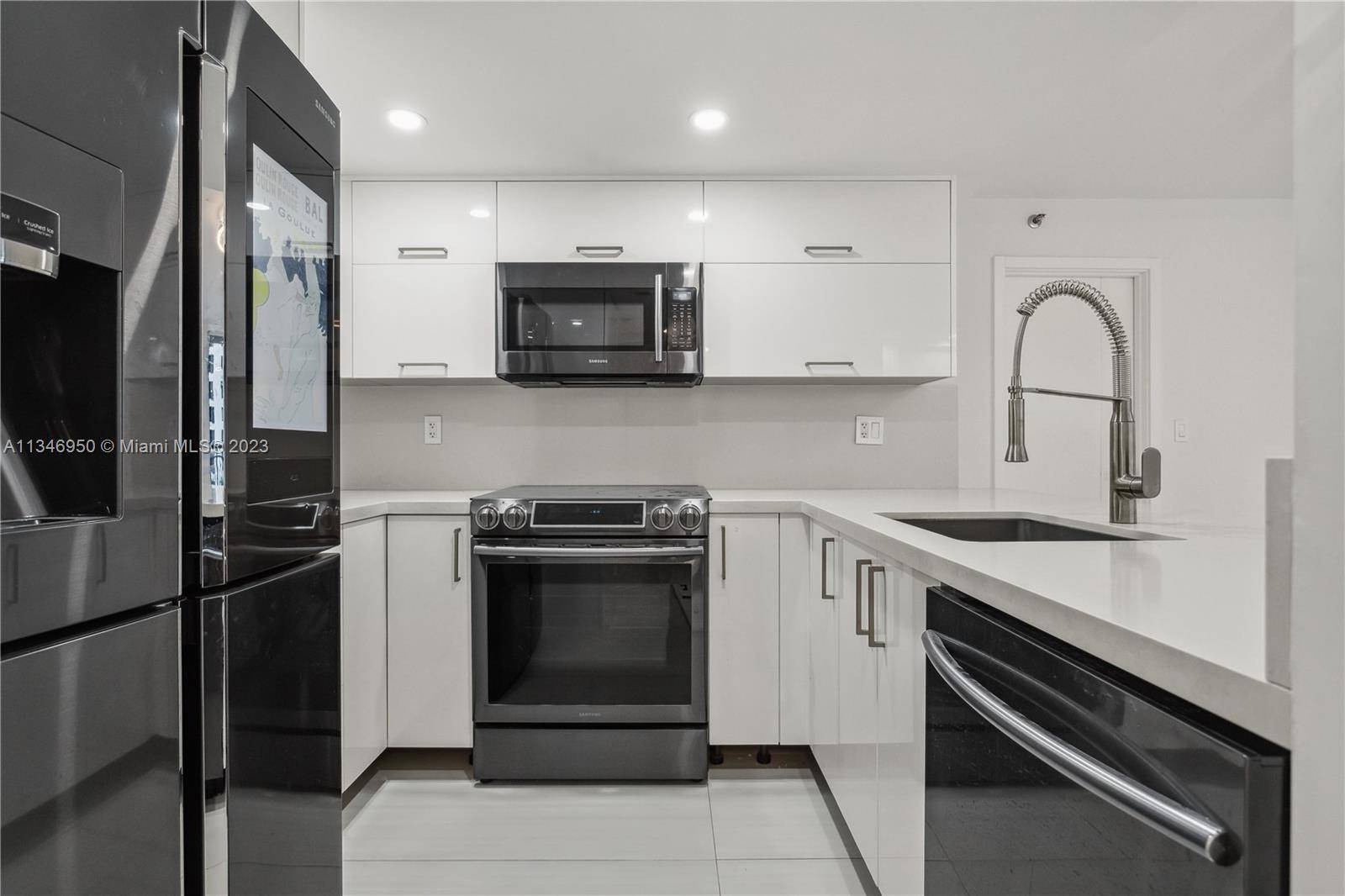 Experience the epitome of luxury living in this fully renovated 2 bedroom, 2 bathroom condo located in the prestigious Brickell Key II building.