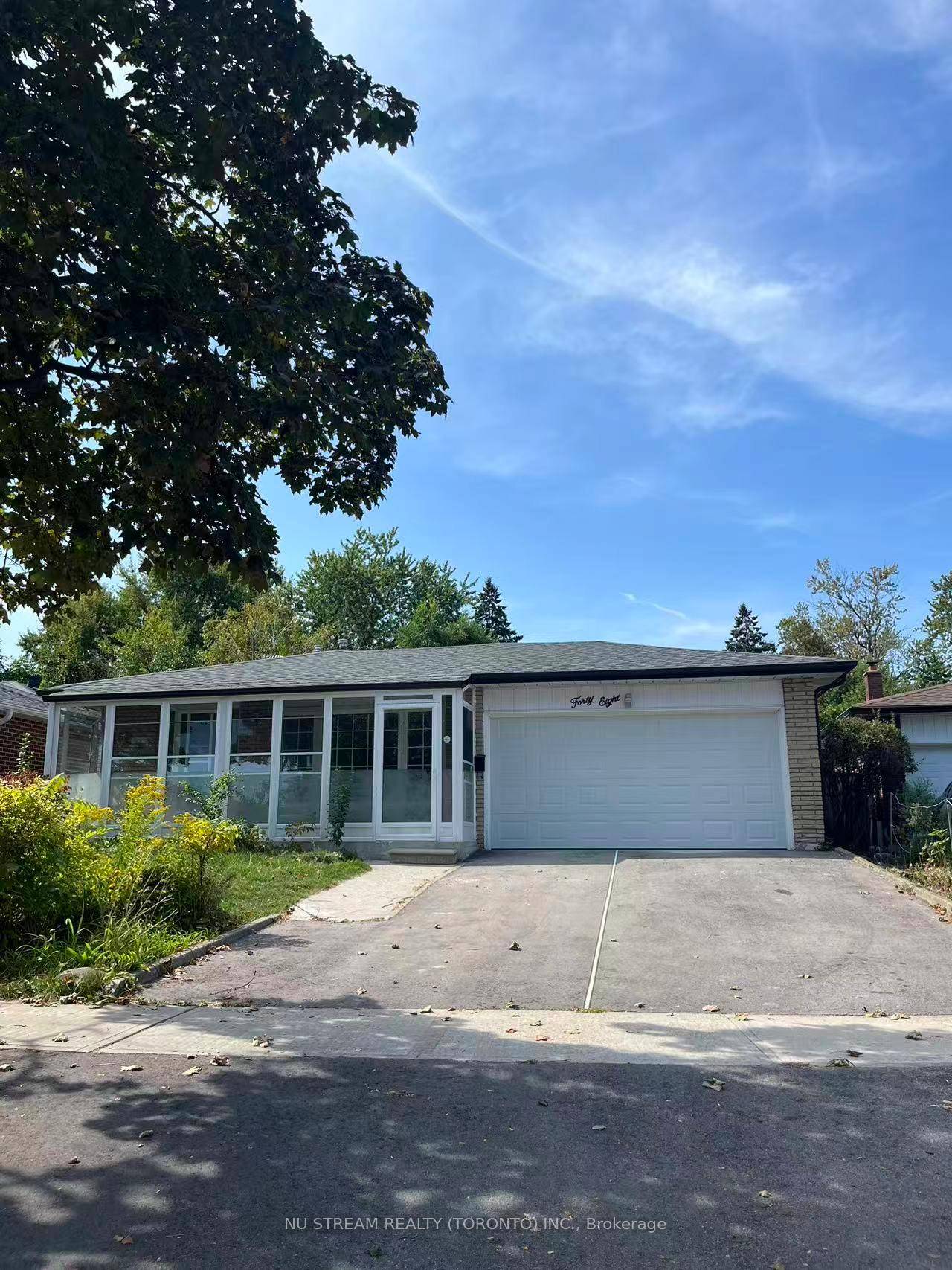 Upper level of 3 bedrooms, 2 bathrooms at Sheppard amp ; Brimley.