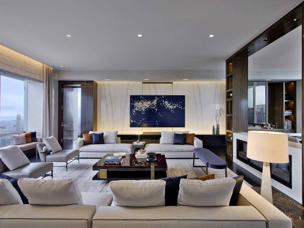 The Half Floor three bedroom, three and a half bath residence delivers the sophistication, elegance and scale that one would expect from ONE57.