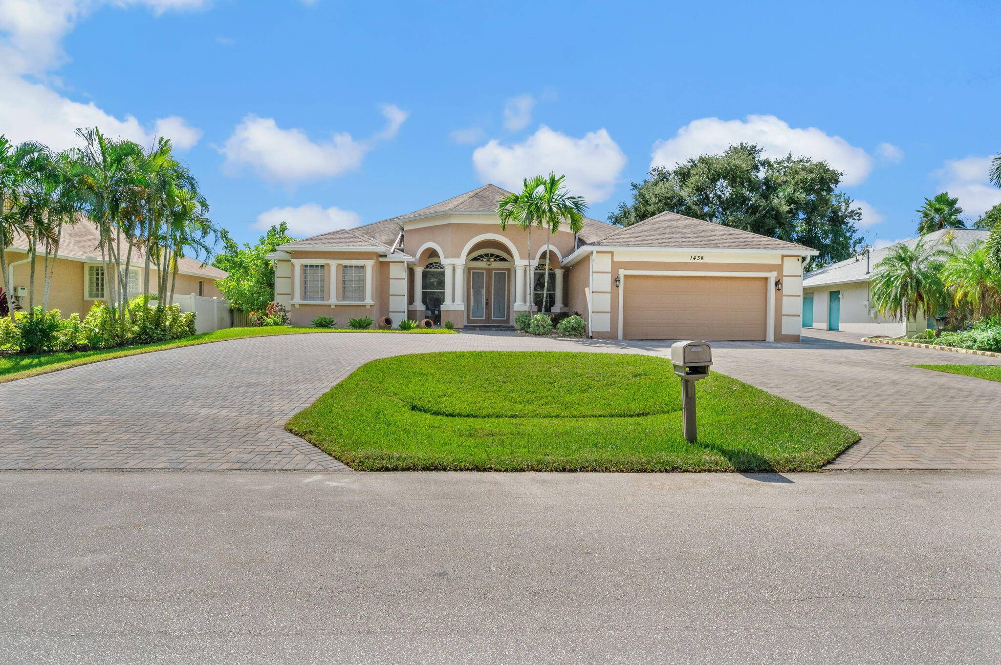 5 bedroom, 4 bath home with heated pool and spa.