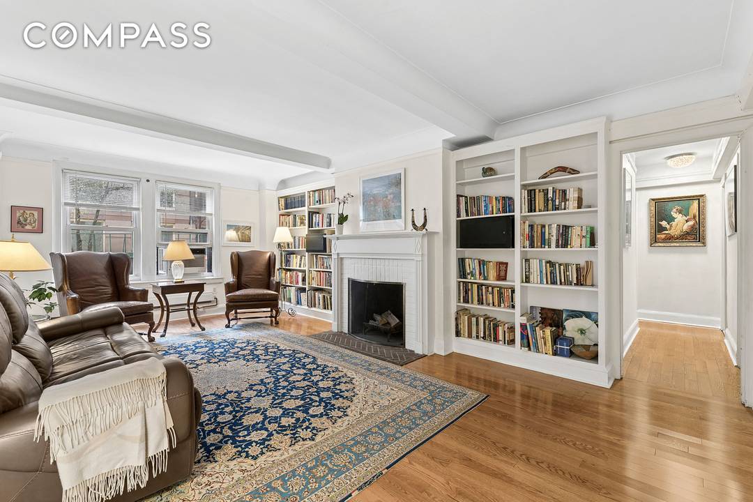 A thoughtfully reimagined Classic Six in a premier Art Deco pre war co op, this elegant residence seamlessly blends timeless architecture with modern functionality.