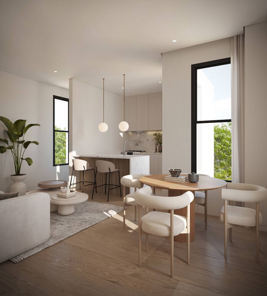 Boutique Two Bedroom Condominium with Private indoor parking is also available for purchase.