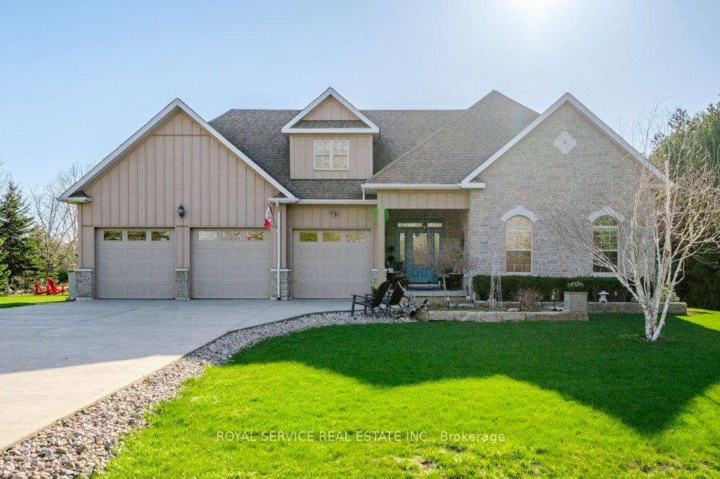 Nestled on an expansive and private lot just minutes from the charming heart of Cobourg and the 401, this meticulously crafted residence blends superior design with refined comfort.