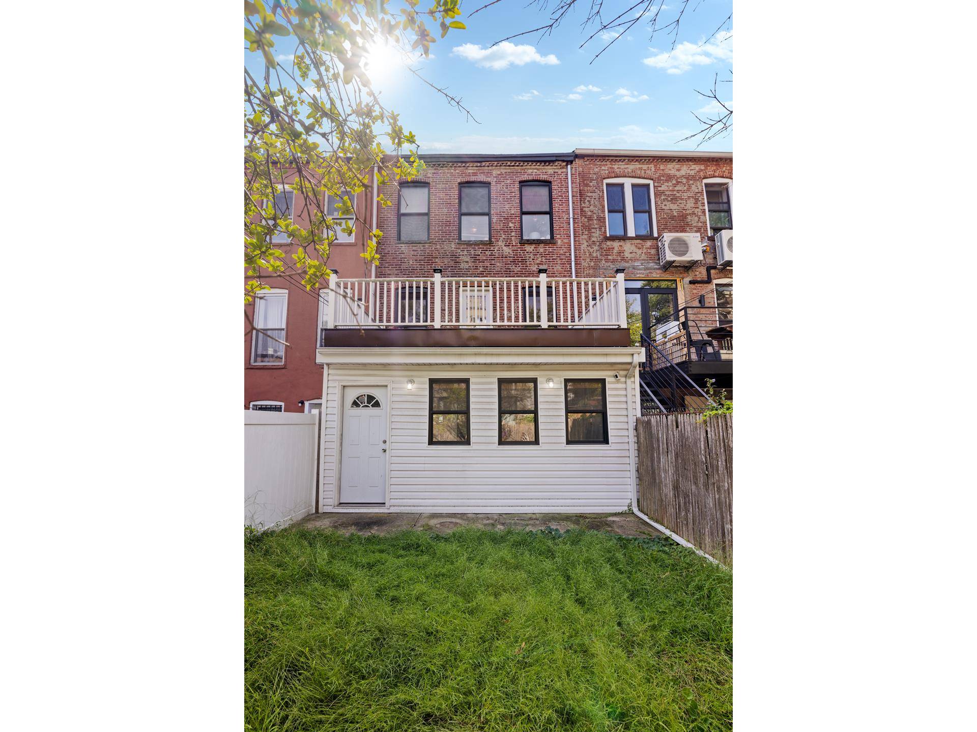 Introducing 607 Halsey, a beautifully renovated two family brick townhouse situated on a charming tree lined street in the heart of Bedford Stuyvesant.