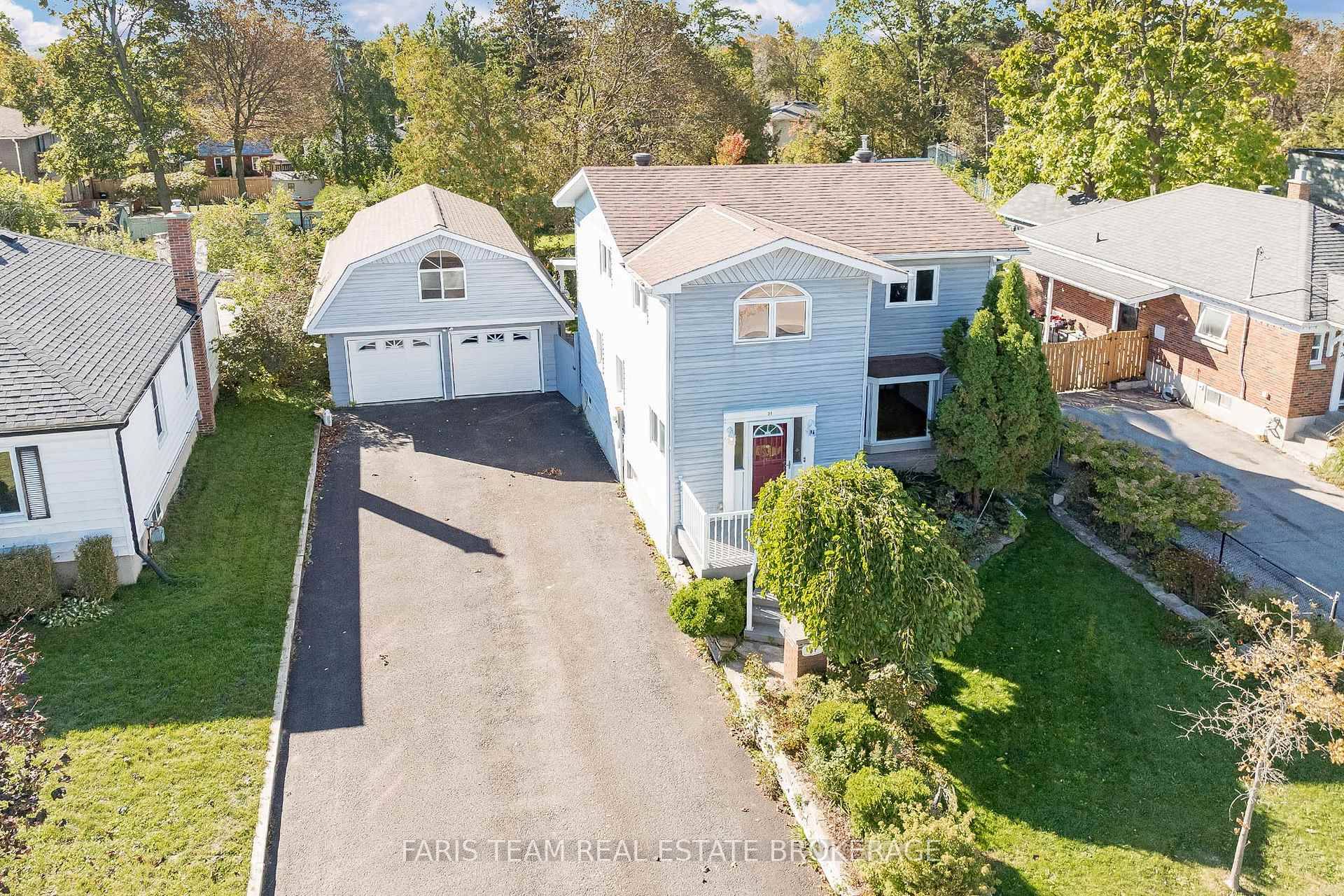 Top 5 Reasons You Will Love This Home 1 Charming, well maintained home nestled among mature trees and lush perennial gardens in one of Barrie's most desirable neighbourhoods, offering privacy ...