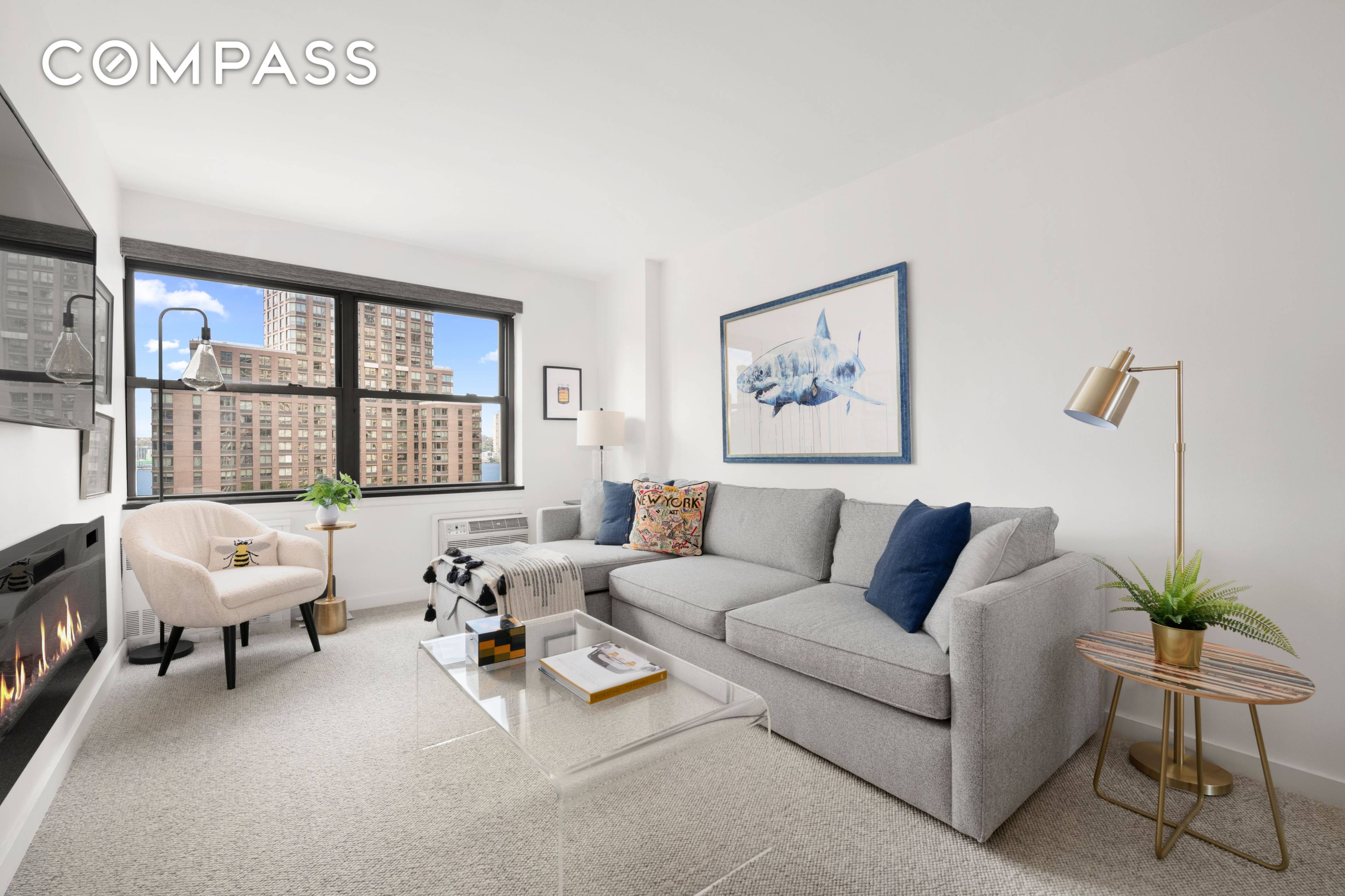 Welcome to Residence 11P at 185 West End Avenue a beautifully renovated one bedroom, one bath home with sun filled western exposures and sweeping Hudson River views.