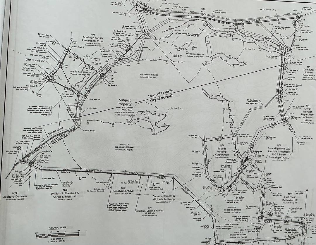 One of the last approved developable lots in the Norwich Industrial Park.