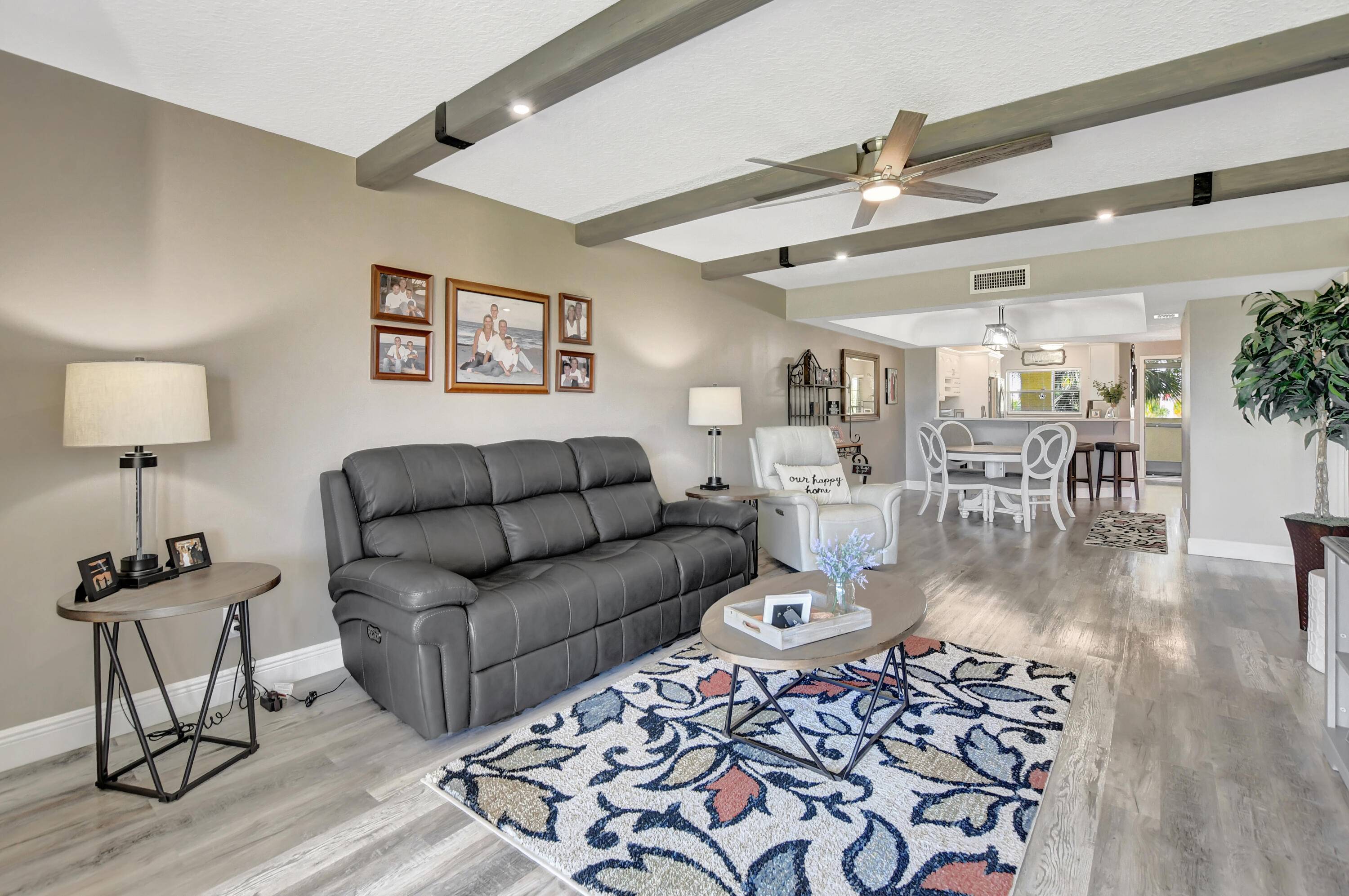 Welcome to this meticulously maintained 2 bed, 2 bath this third floor unit of Boca Barwood, an active 55 community.