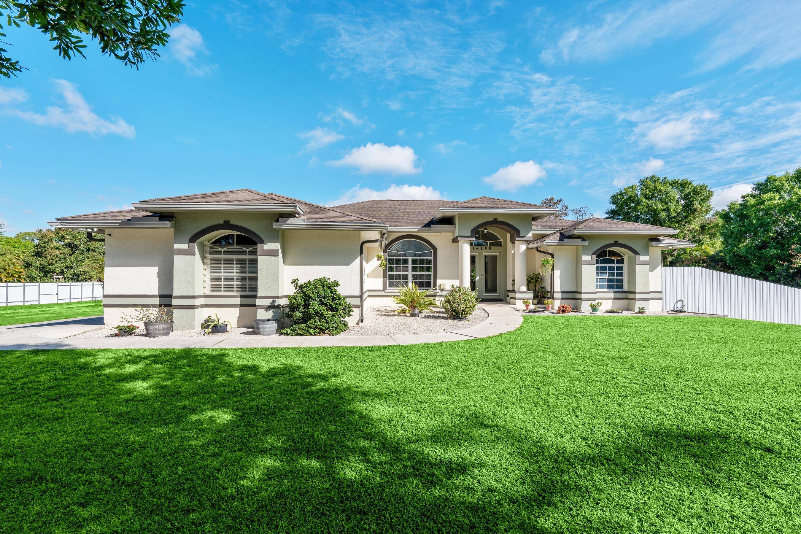 This stunning 4 bedroom, 2 bathroom home is situated on 1.