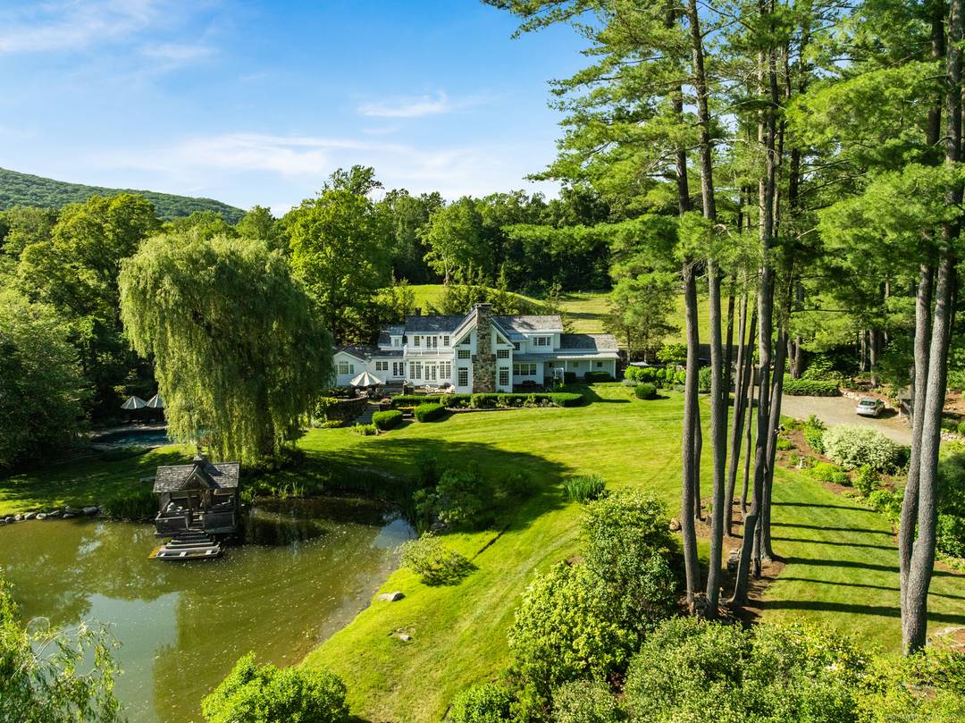 Welcome to Hollow Farm, an ultra private 77 acre estate nestled in the heart of Connecticut, where luxury meets history and modern amenities.
