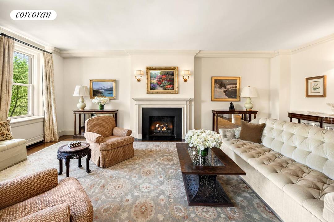 Designed by J. E. R. Carpenter and occupying the coveted southwest corner of 1150 Fifth Avenue, this extraordinary duplex created from the seamless combination of two B line residences commands ...