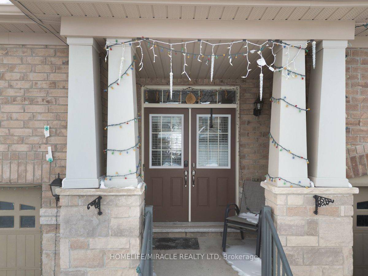 Welcome To Gorgeous And Fully Upgraded 3 Bedroom Freehold Townhouse With Rare Double Door Entry !