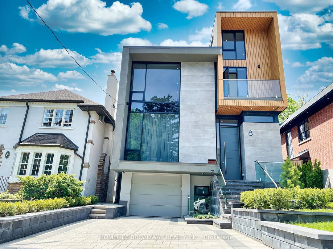 An Immaculate Contemporary Style Custom Home On Most Sought After South Forest Hill.