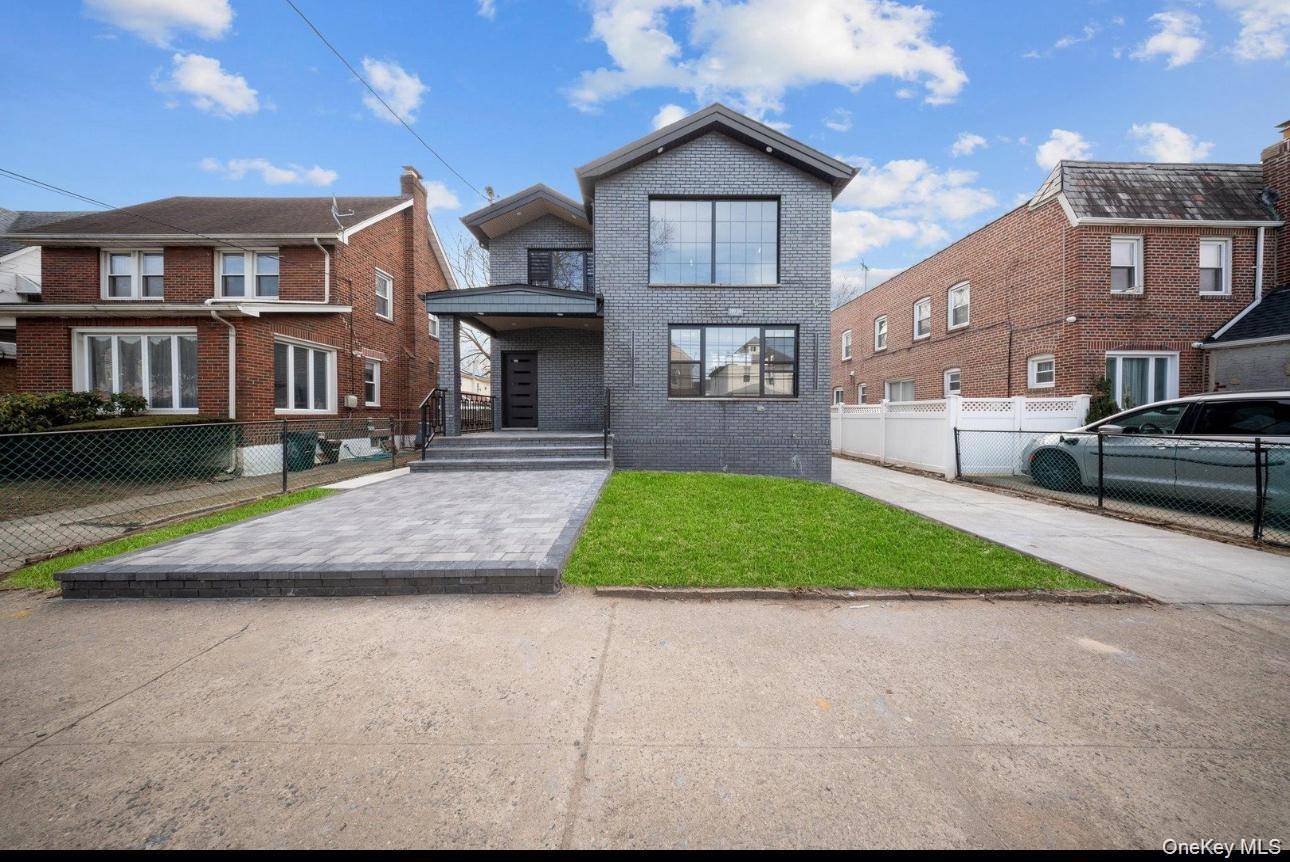 This unit features a spacious 3 bedroom, 2 bathroom layout, complete with a washer and dryer, central air conditioning and heating, and an electric stove with a convenient pot filler.