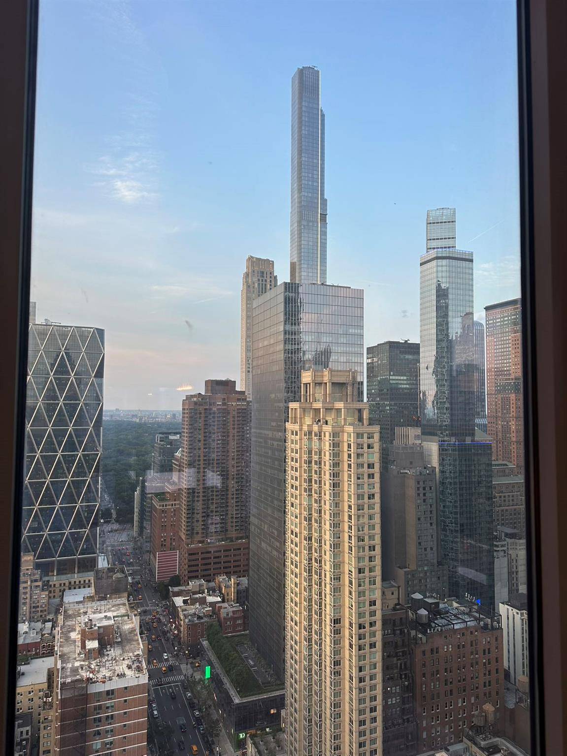 Prime Midtown West location, The Link, luxury high rise Spectacular fully furnished duplex penthouse for rent.