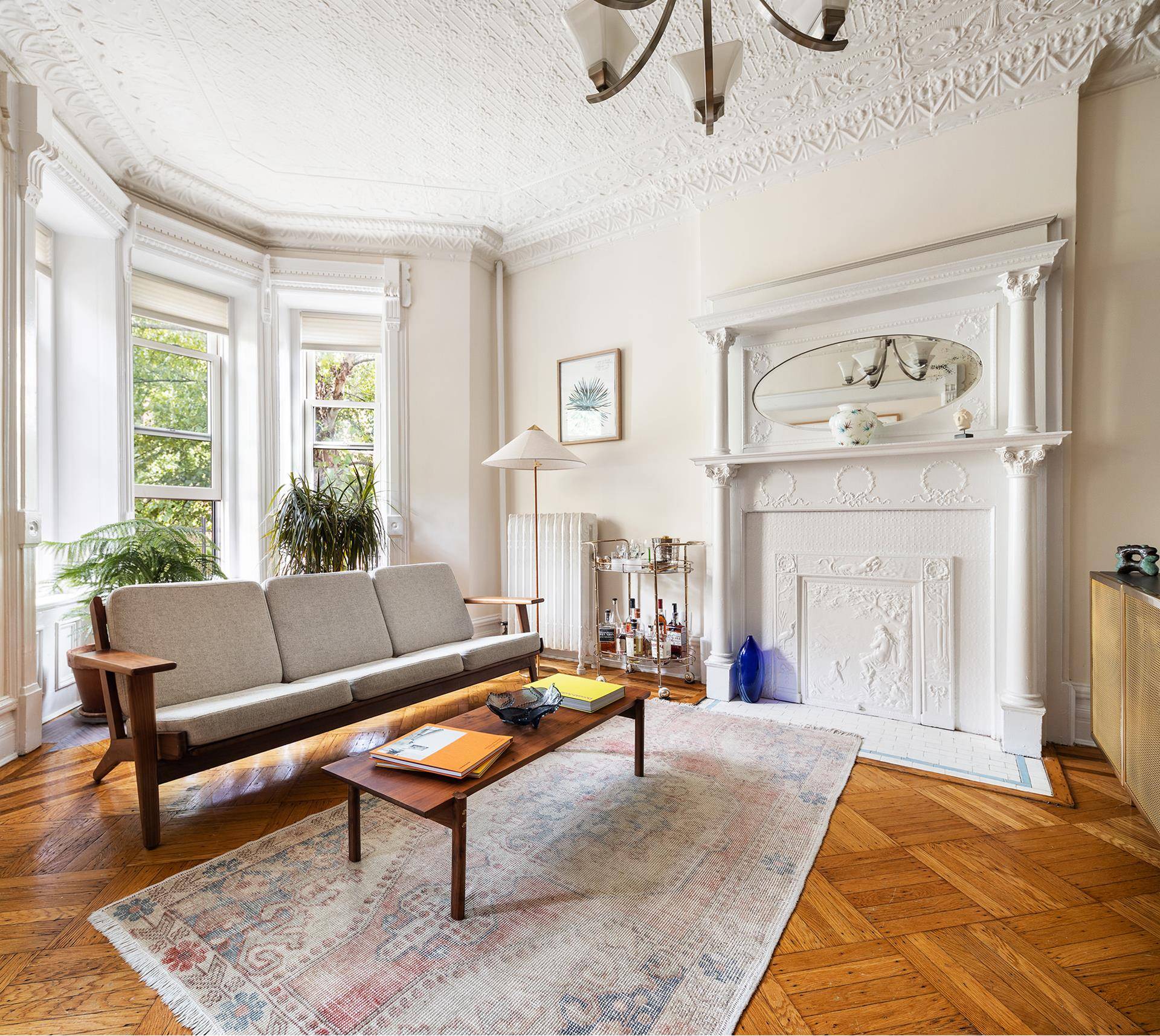 24 Fiske Place is on a magical block in a prime corner of the Park Slope historic district.