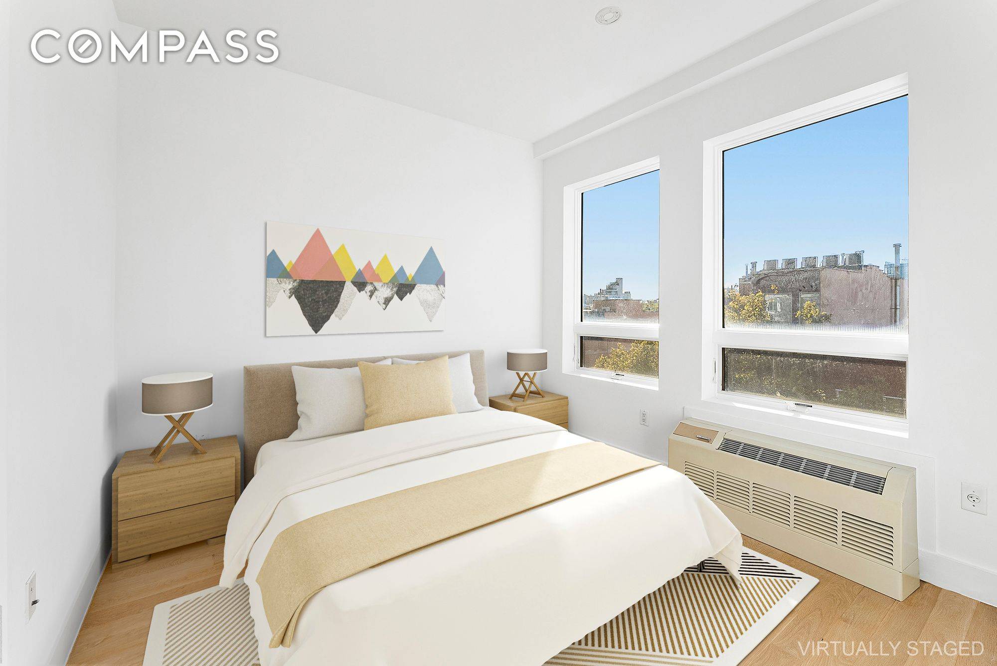 Sunny 1 bedroom with private storage and washer dryer is now available for sale in a boutique building with elevator, fitness center, 2nd floor terrace with BBQs and roofdeck.