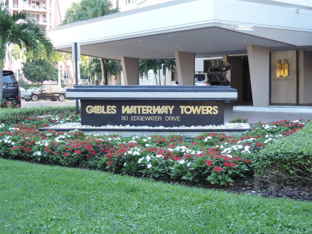 An exceptional opportunity to own a front center Penthouse unit in one of Coral Gables most iconic residential condo buildings Gables Waterway Towers located in a peaceful, residential neighborhood within ...
