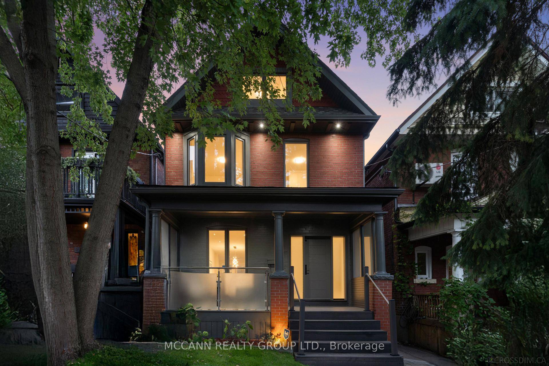 Welcome to this fully reimagined Edwardian residence, meticulously taken back to the studs and rebuilt, offering striking curb appeal on one of the most sought after streets in the Roncesvalles ...