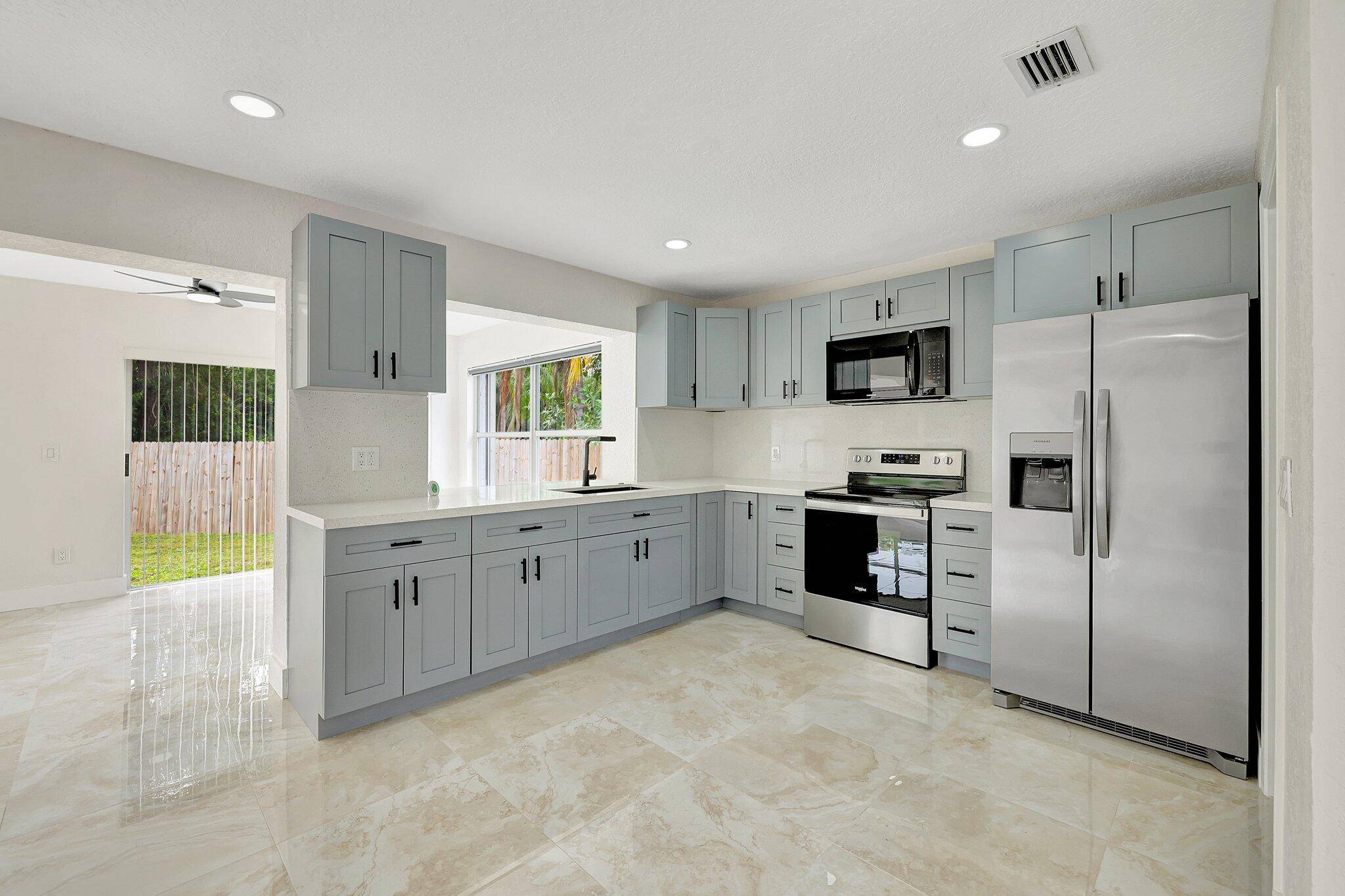 Beautifully remodeled 3 bedroom, 2 bath home located on a quiet cul de sac with no HOA.