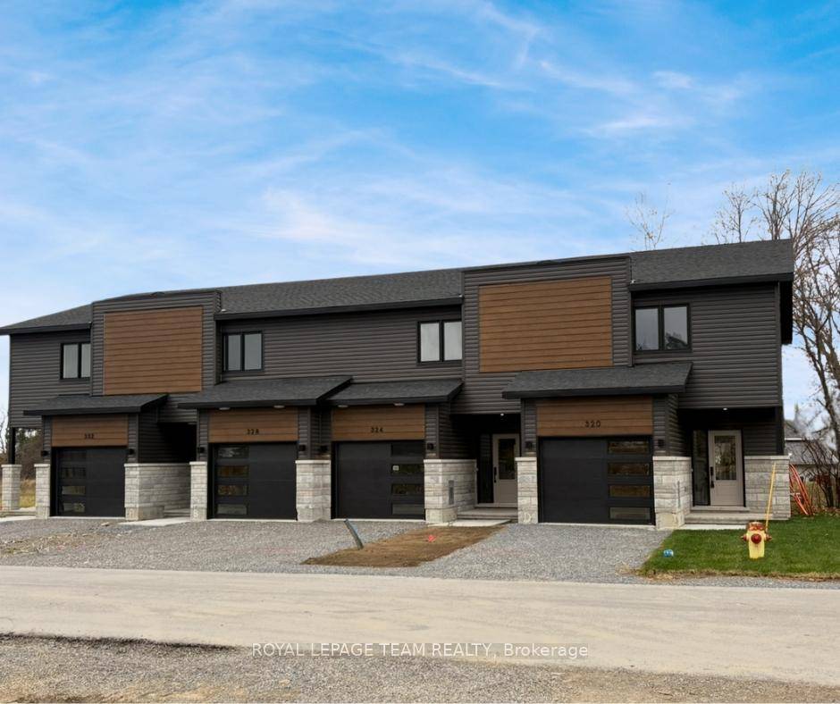 Home to be built Come and experience this modern home in the picturesque village of Merrickville, this beautiful development called, the Lockside Townhomes.