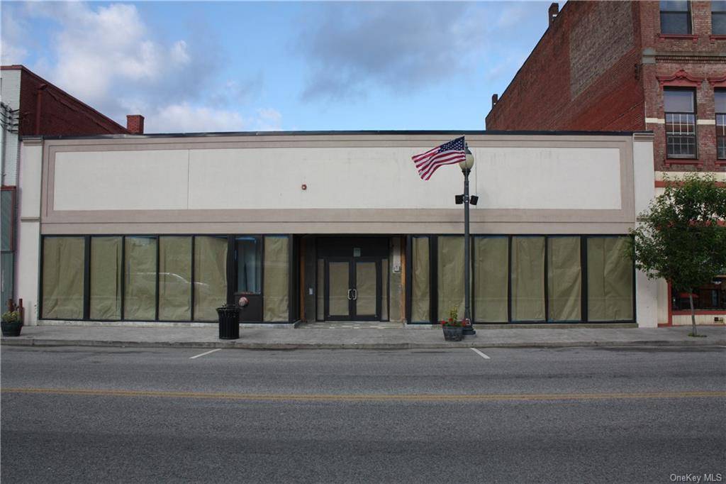 Located in the heart of Downtown Port Jervis is a two level main amp ; lower Levels partially finished office and retail space building.