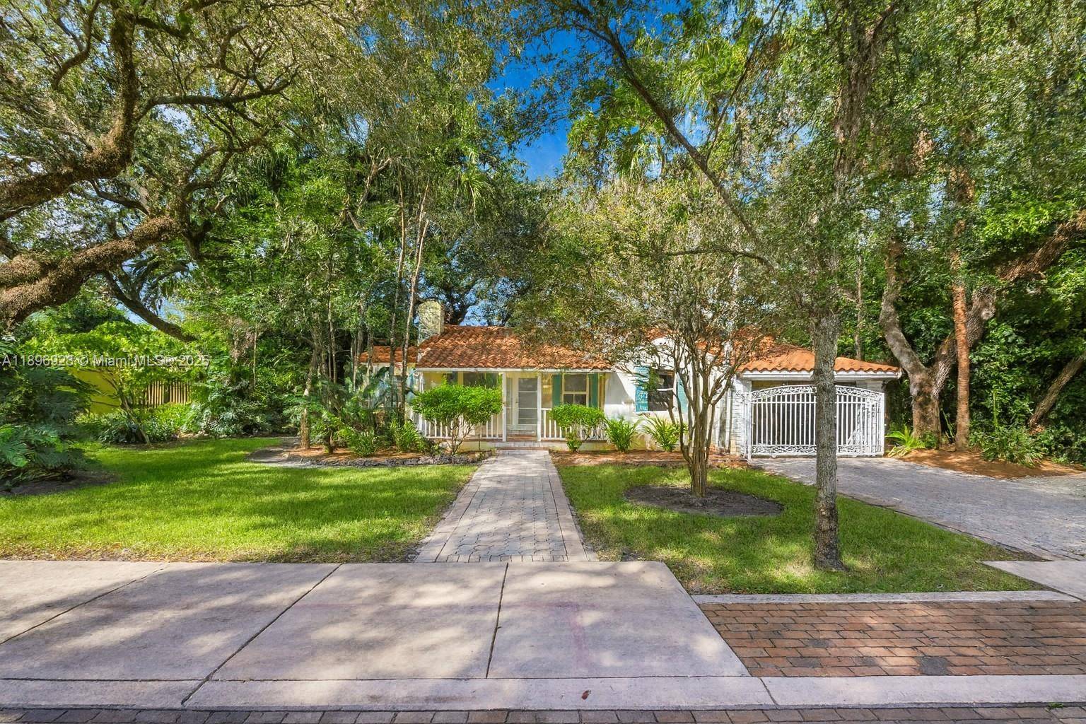 Escape to timeless Coral Gables charm surrounded by majestic oak trees amp ; lush tropical gardens.