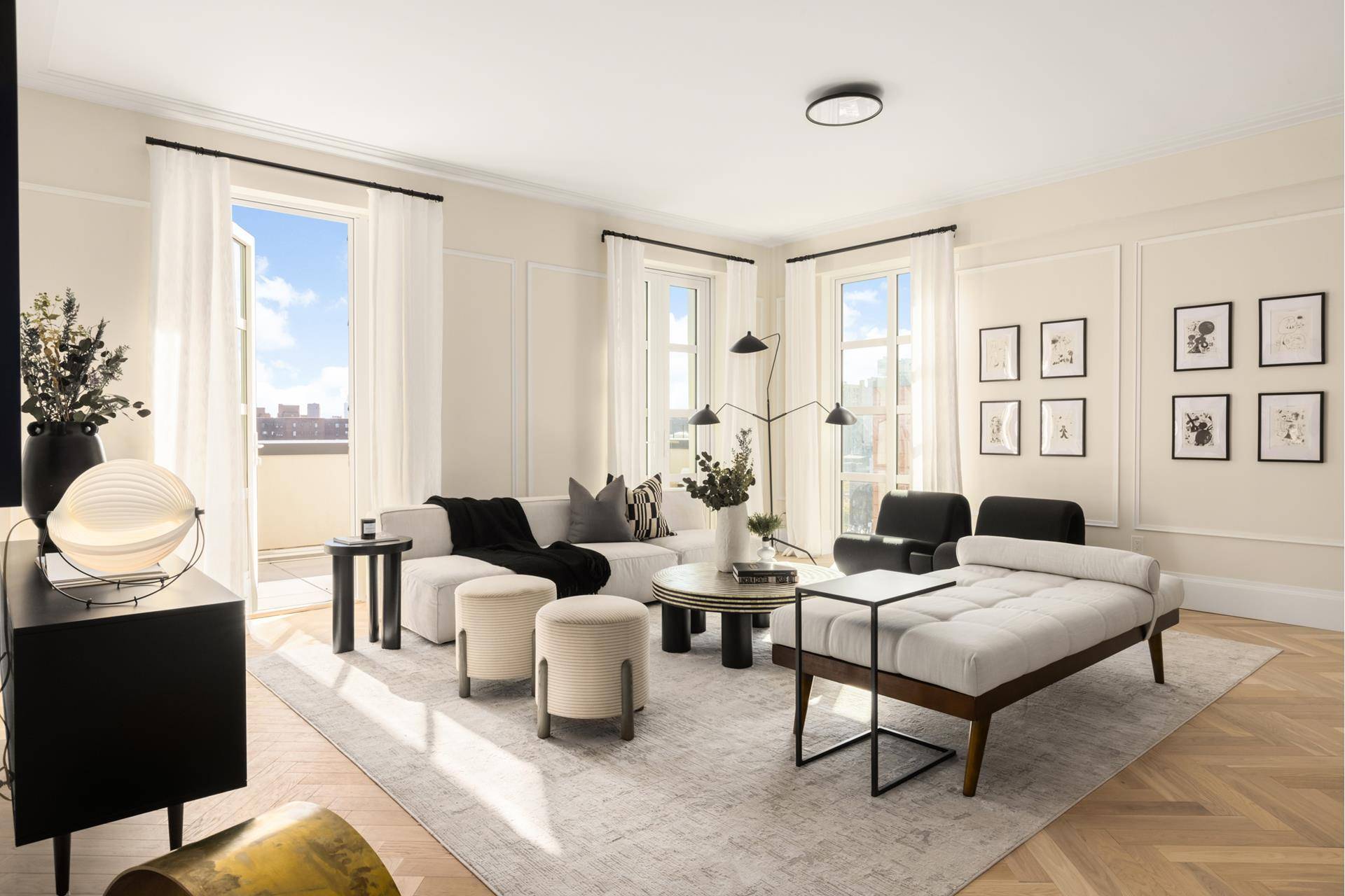 With interiors designed by the celebrated Paris Forino, Residence 10B at 250 East 21st Street is a 2, 468 square foot four bedroom, three and a half bathroom home with ...