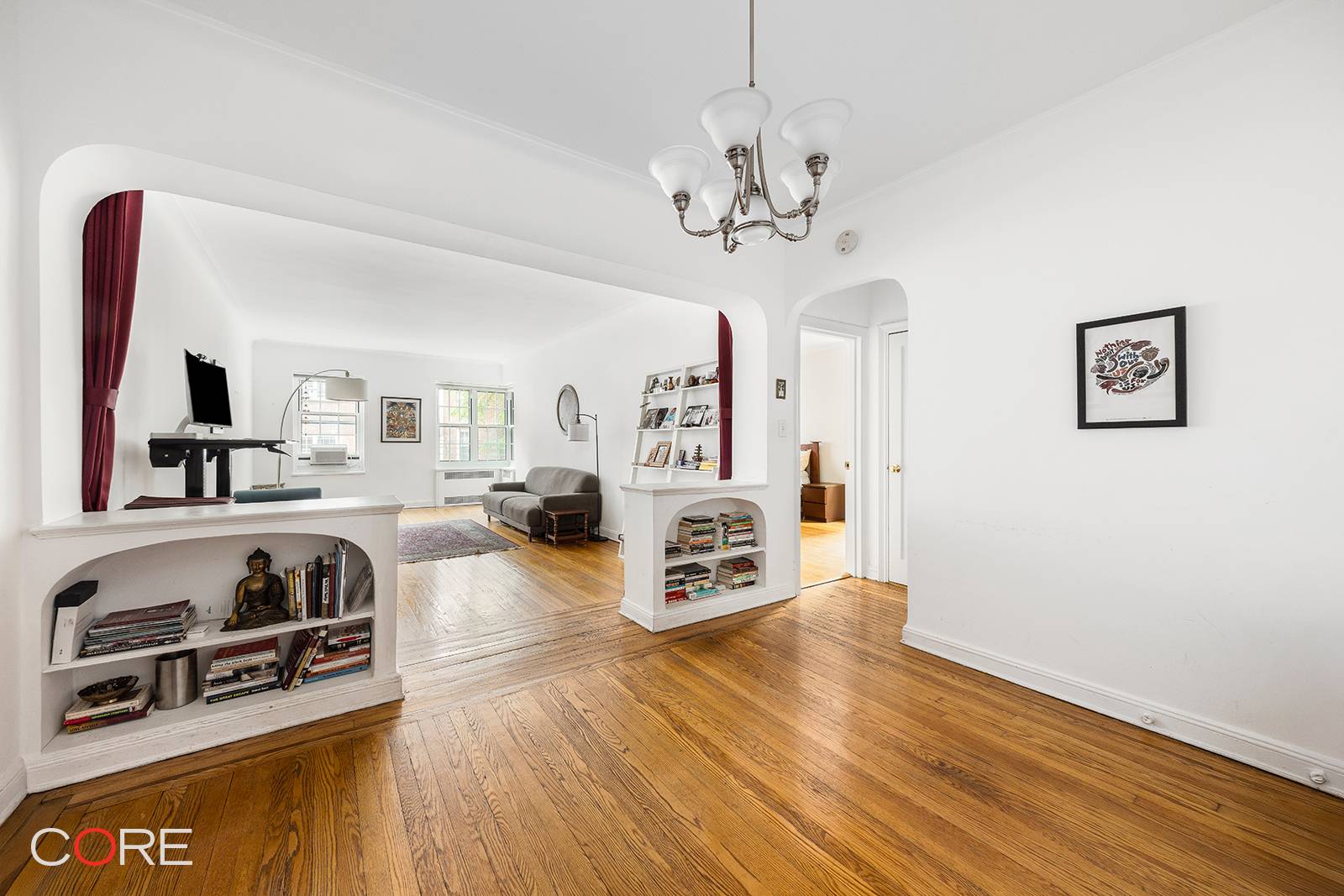 Welcome to this inviting and spacious one bedroom, one bathroom home in a meticulously maintained building.