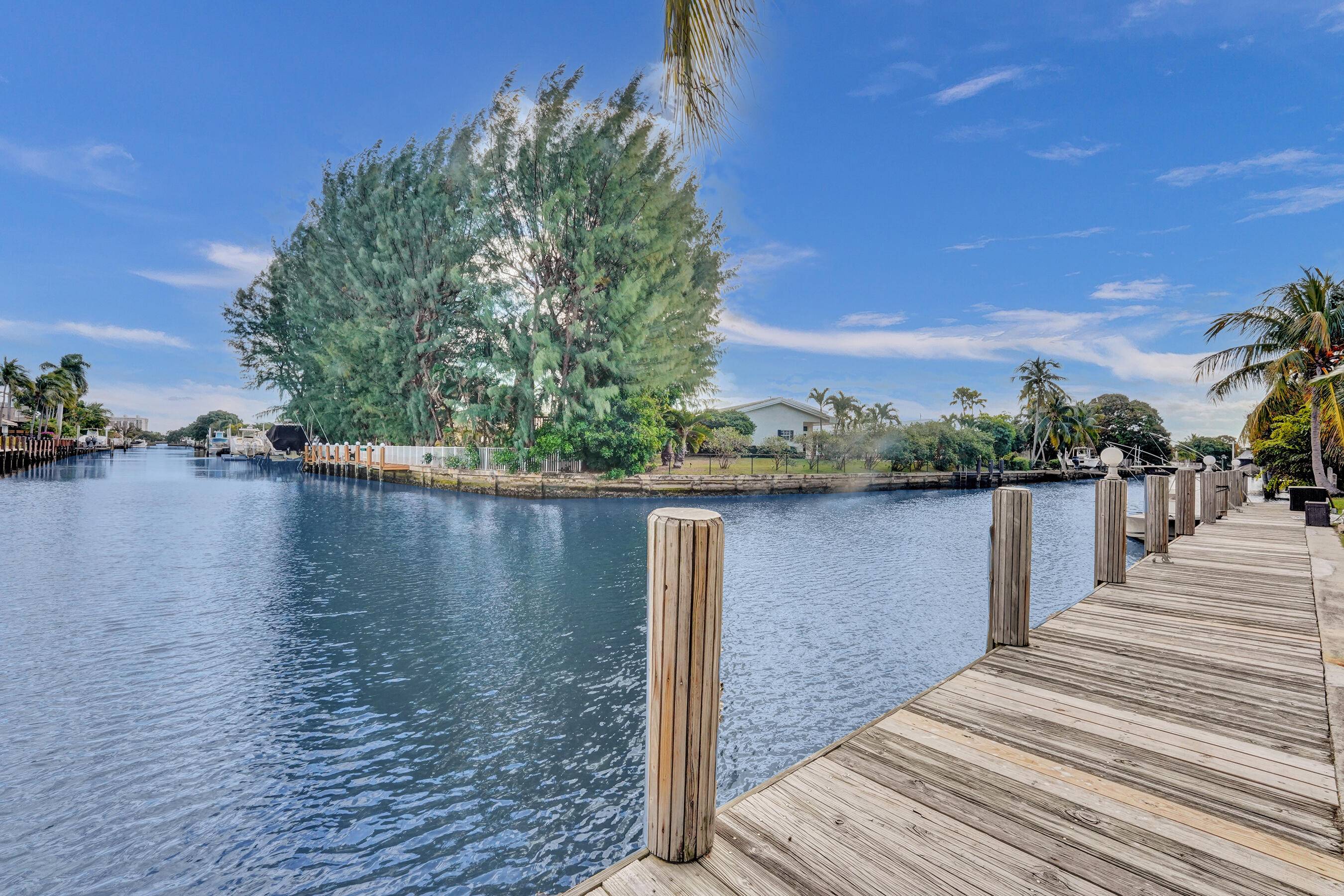 With Hurricane impact windows, Brand NEW community pool, no Rental restrictions and dockage for RENT available, this stunningly updated 2 bedroom, 2 bathroom unit offers the perfect coastal lifestyle.