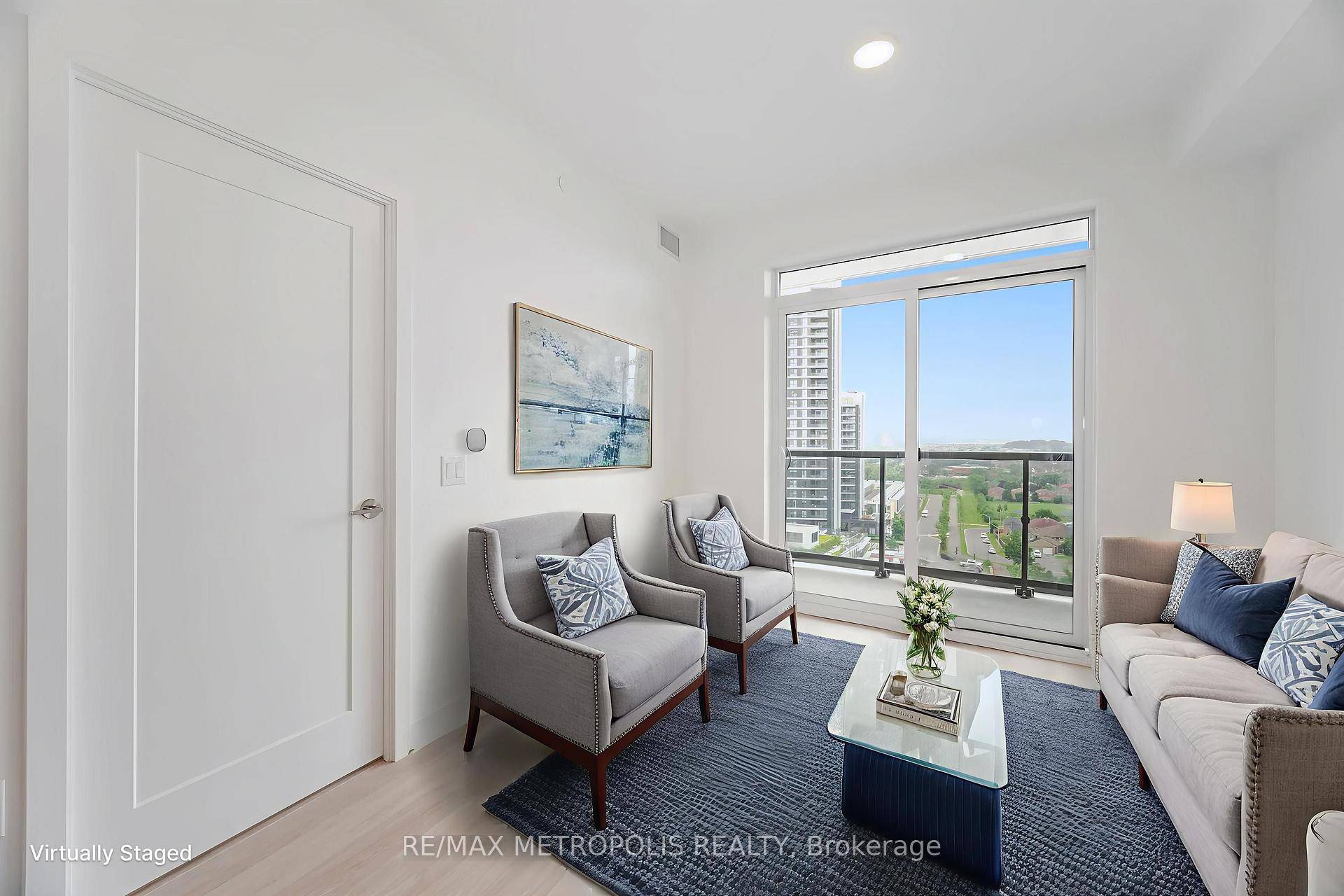 Brand New 2 Bedroom Condo In The Heart Of Mississauga's Location.
