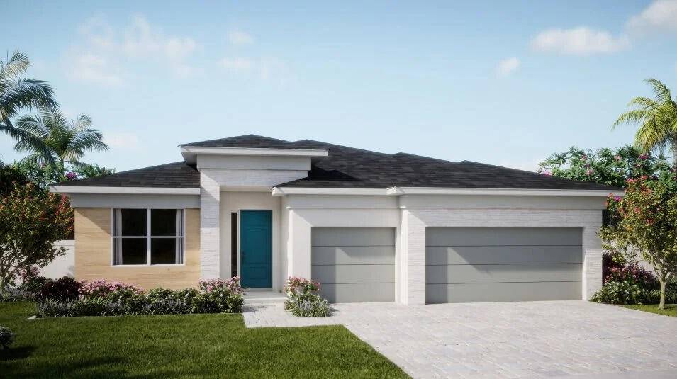 This new single level home features a convenient bedroom and full bathroom off the foyer, leading to a versatile flex space ready to be used to meet the evolving needs ...
