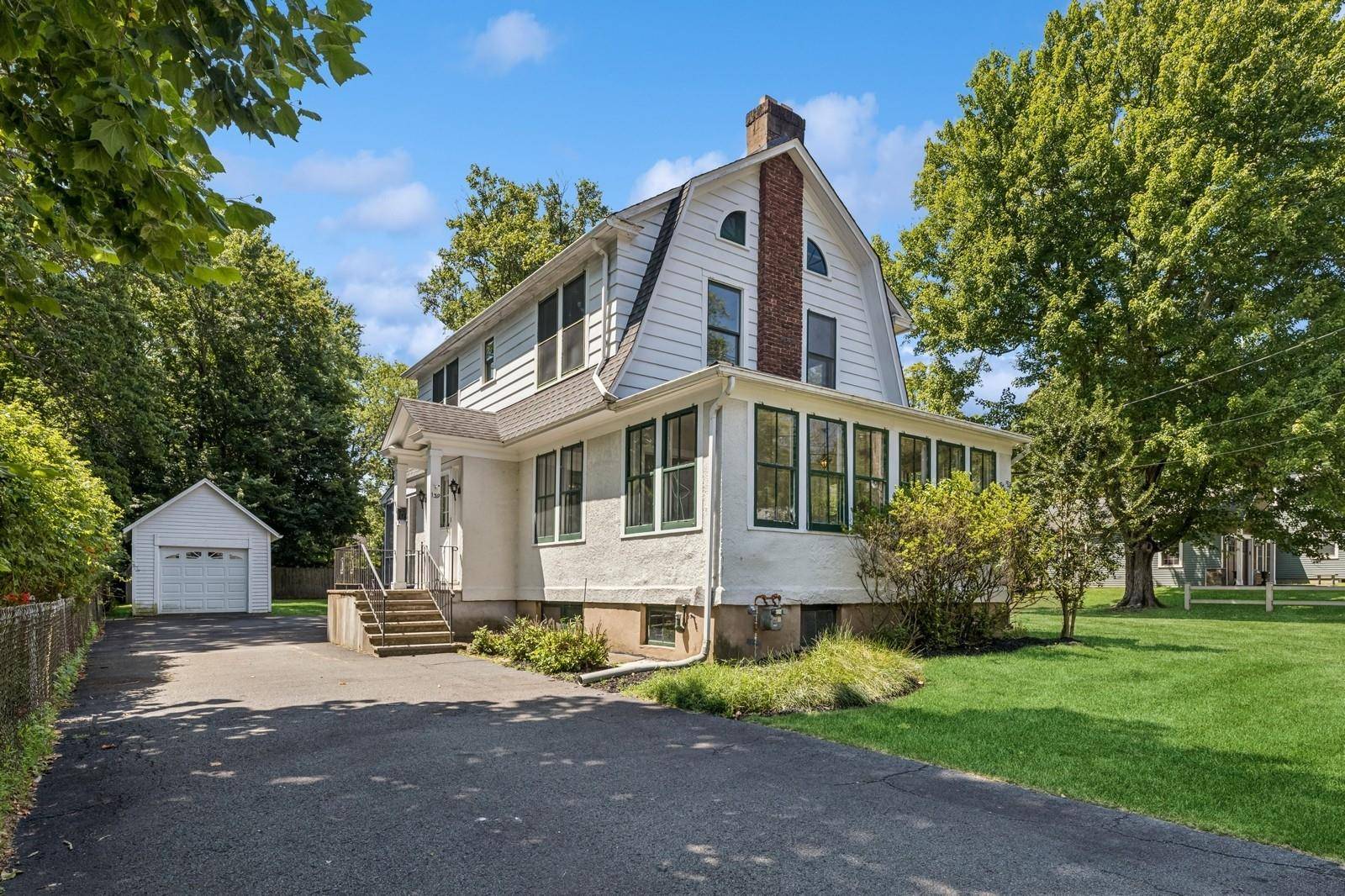 Don't miss this beautiful Vintage Dutch Colonial on oversized Village lot.