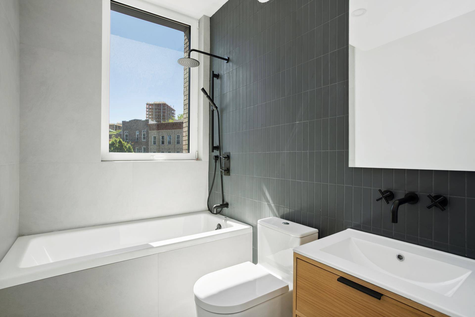 Welcome to Apartment 2 at 128 Woodpoint Road, a beautifully appointed full floor residence offering 3 bedrooms, 2 bathrooms, and a private terrace in the heart of Williamsburg.