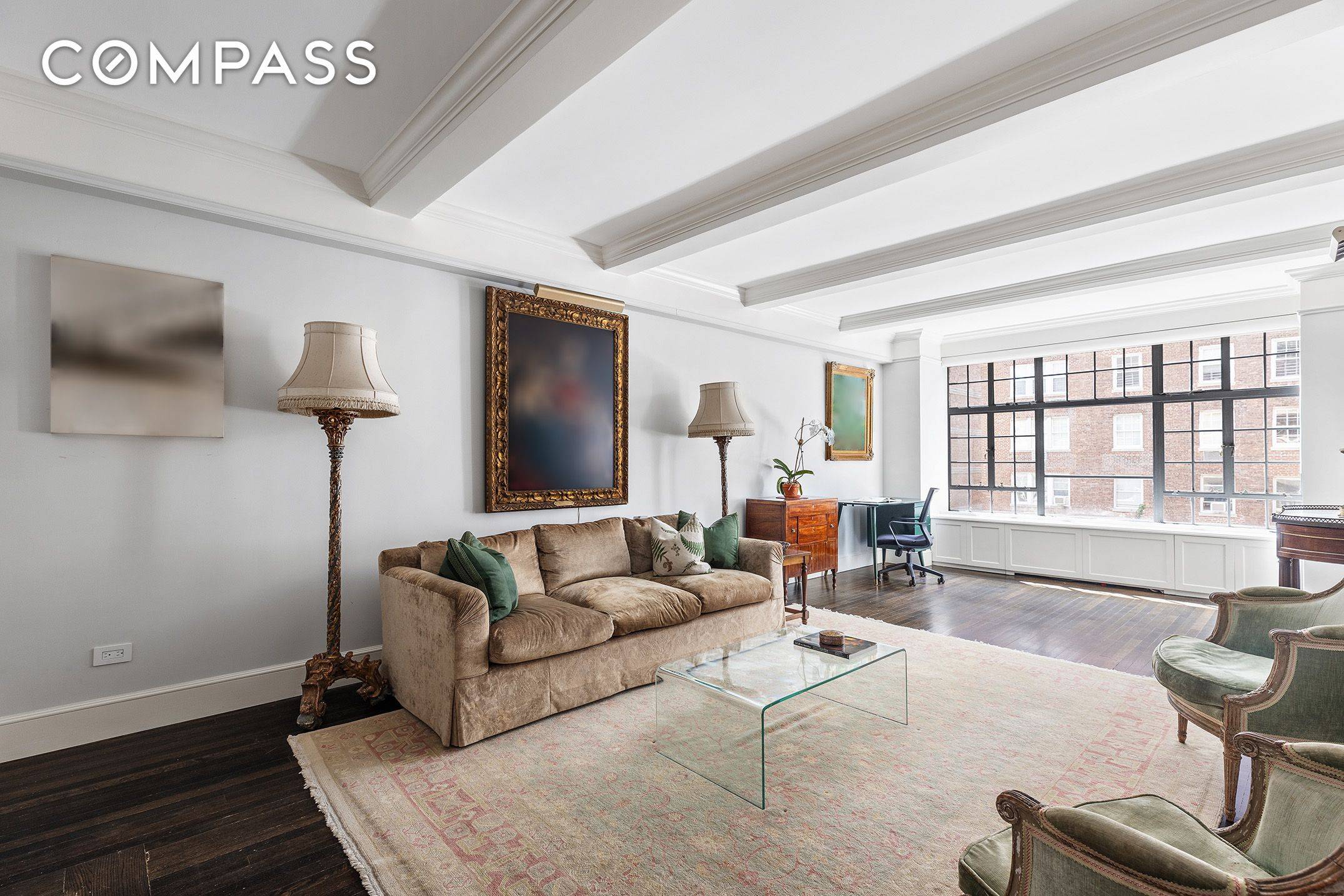 Welcome to apartment 8B in Walton Hall, an exquisite and sophisticated 2 Bedroom 2 Bathroom prewar home.