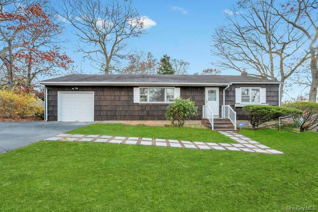 Discover the ease of one level living in this charming 3 bedroom, 1 bath ranch nestled in the heart of Smithtown !