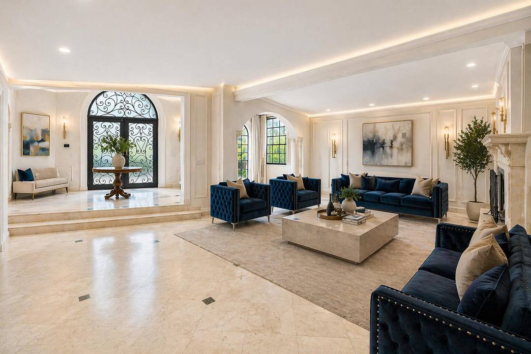 On the iconic, tree lined stretch of Old Cutler Rd, this private Pinecrest estate sits on 1.