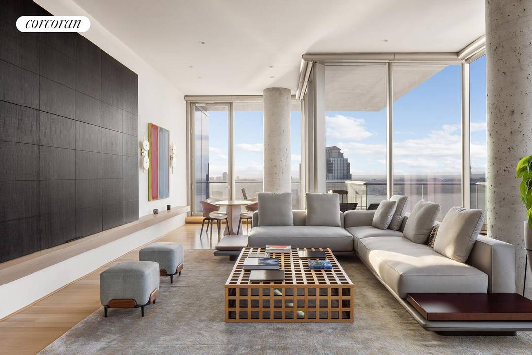 At the intersection of architecture and art, Residence 38W at 56 Leonard Street presents a rare opportunity to own a meticulously upgraded half floor home on the building's coveted western ...