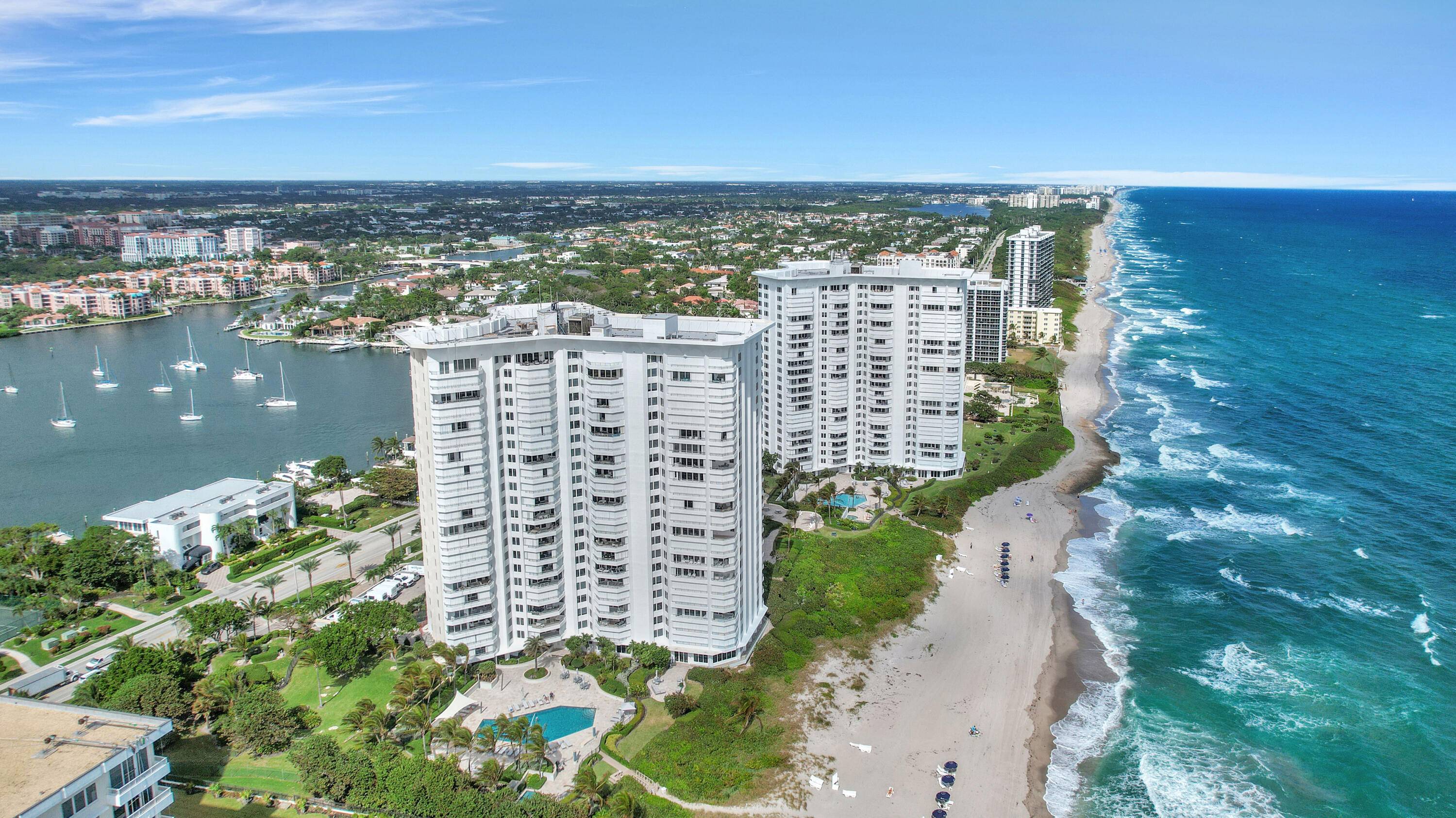 Experience the pinnacle of luxury coastal living in this brand new, never lived in condo, located in the highly sought after Chalfonte community nestled directly on the sand in Boca ...