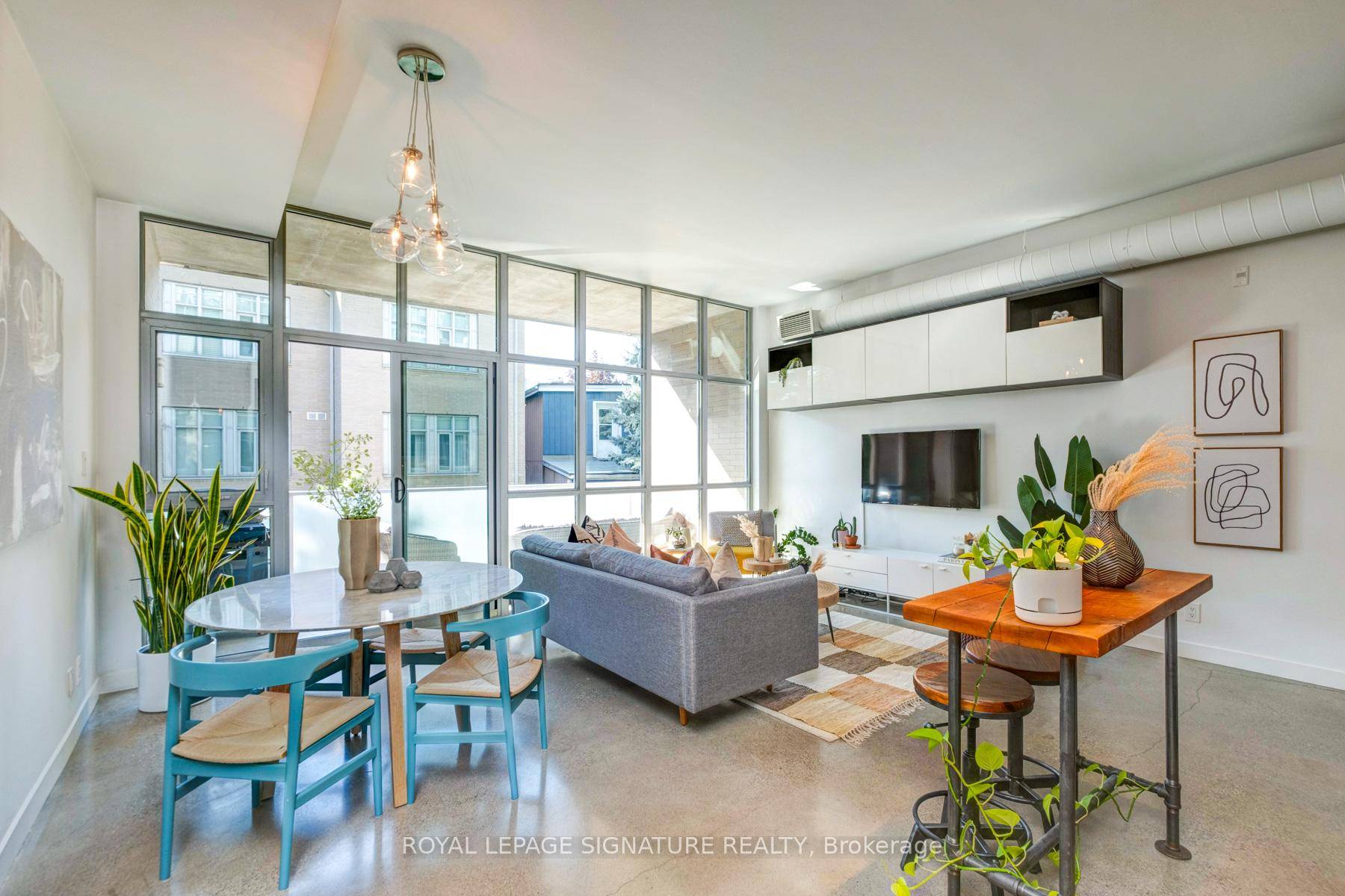 Step into this modern loft style condo that perfectly balances style and comfort.