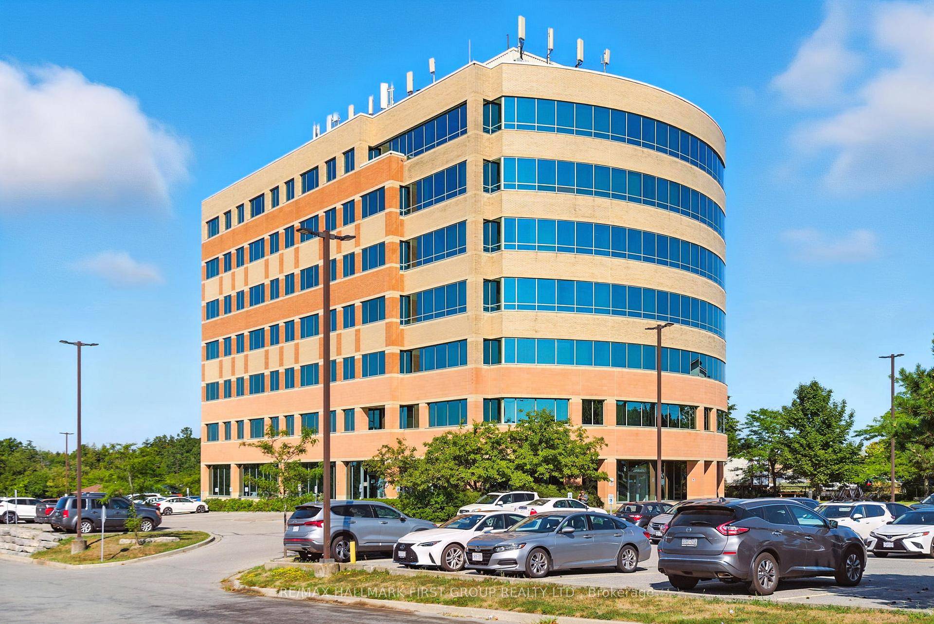 Beautifully finished third floor office space available for lease in a contemporary, modern building.