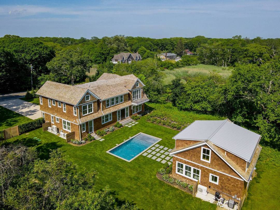 Waterfront New Construction with Pool + RARE 2 Story Guest House