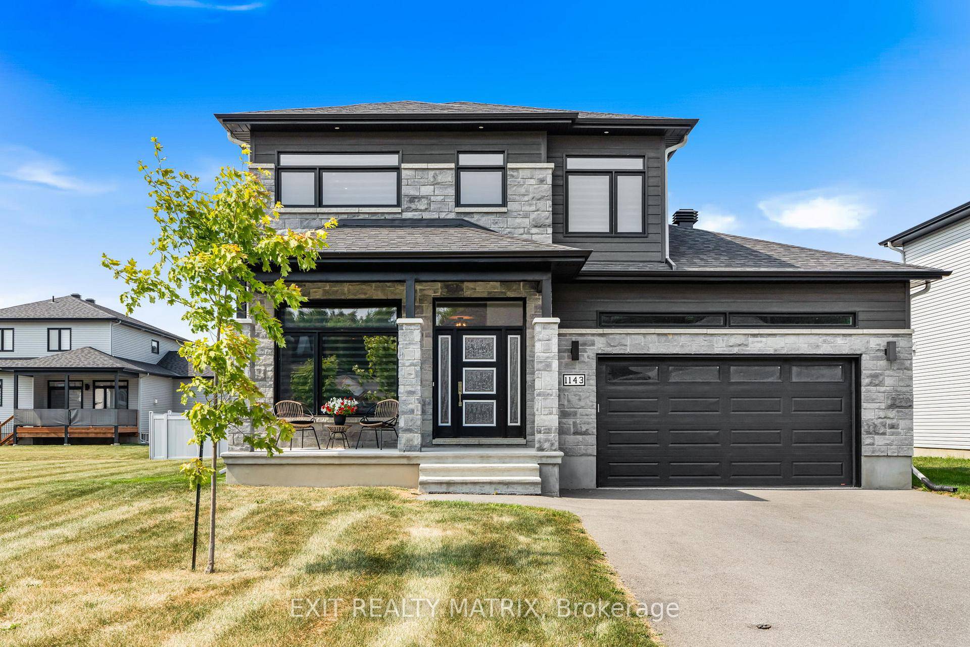 Stunning Modern Home on Oversized Corner Lot in Embrun !