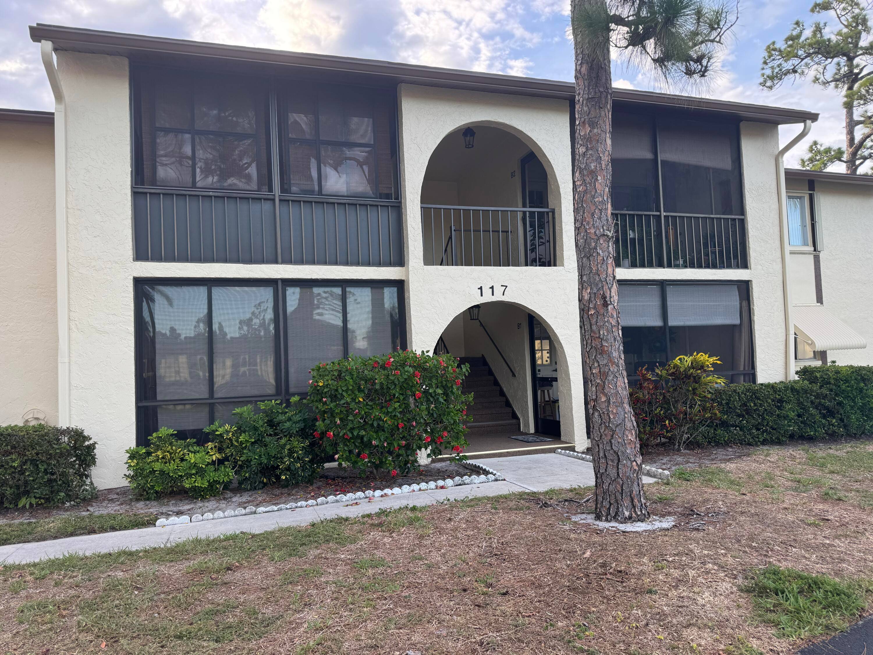 Active 55 Community ! Renovated 2 bedroom, 1 bath first floor walk up condo offers stunning lake views and a bright, coastal inspired design.